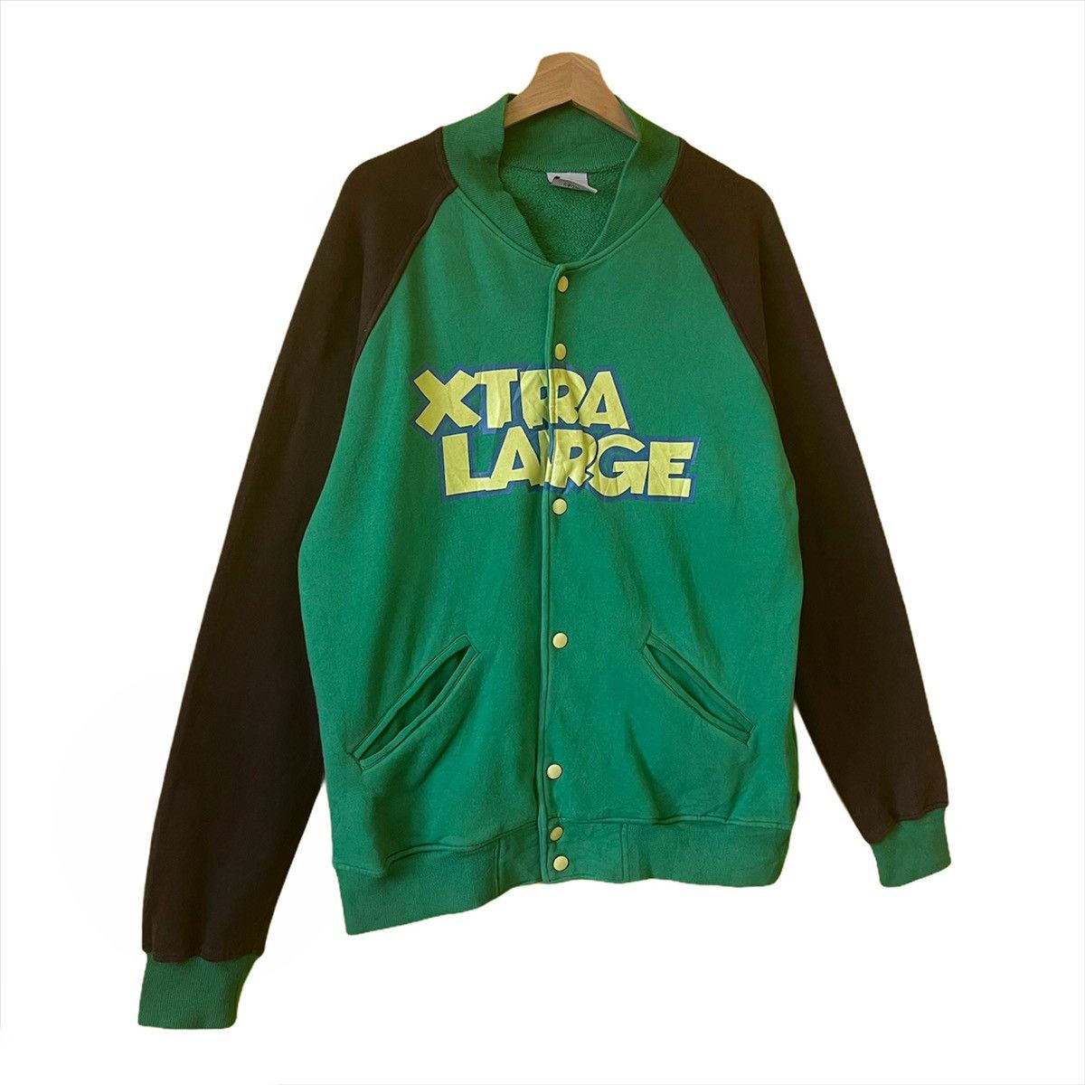 Vintage × X-LARGE Vintage X-Large Big Logo Varsity Jacket Size M Size US M / EU 48-50 / 2 - 2 Thumbnail