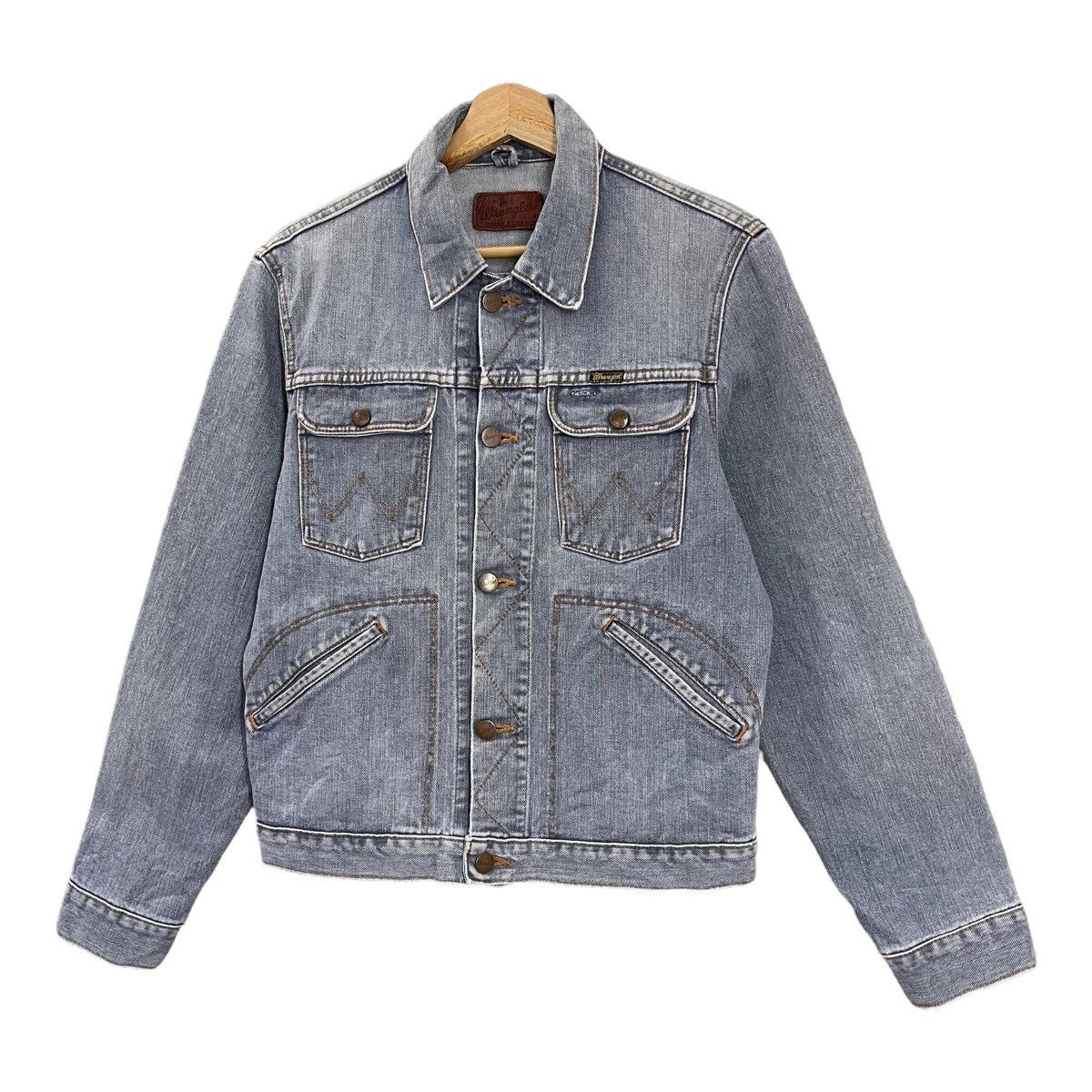 Wrangler Vintage 90s Wrangler Blue Bell Jeans Jacket Size S Size US S / EU 44-46 / 1 - 3 Thumbnail