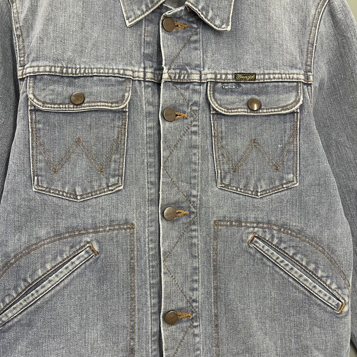 Wrangler Vintage 90s Wrangler Blue Bell Jeans Jacket Size S Size US S / EU 44-46 / 1 - 7 Thumbnail