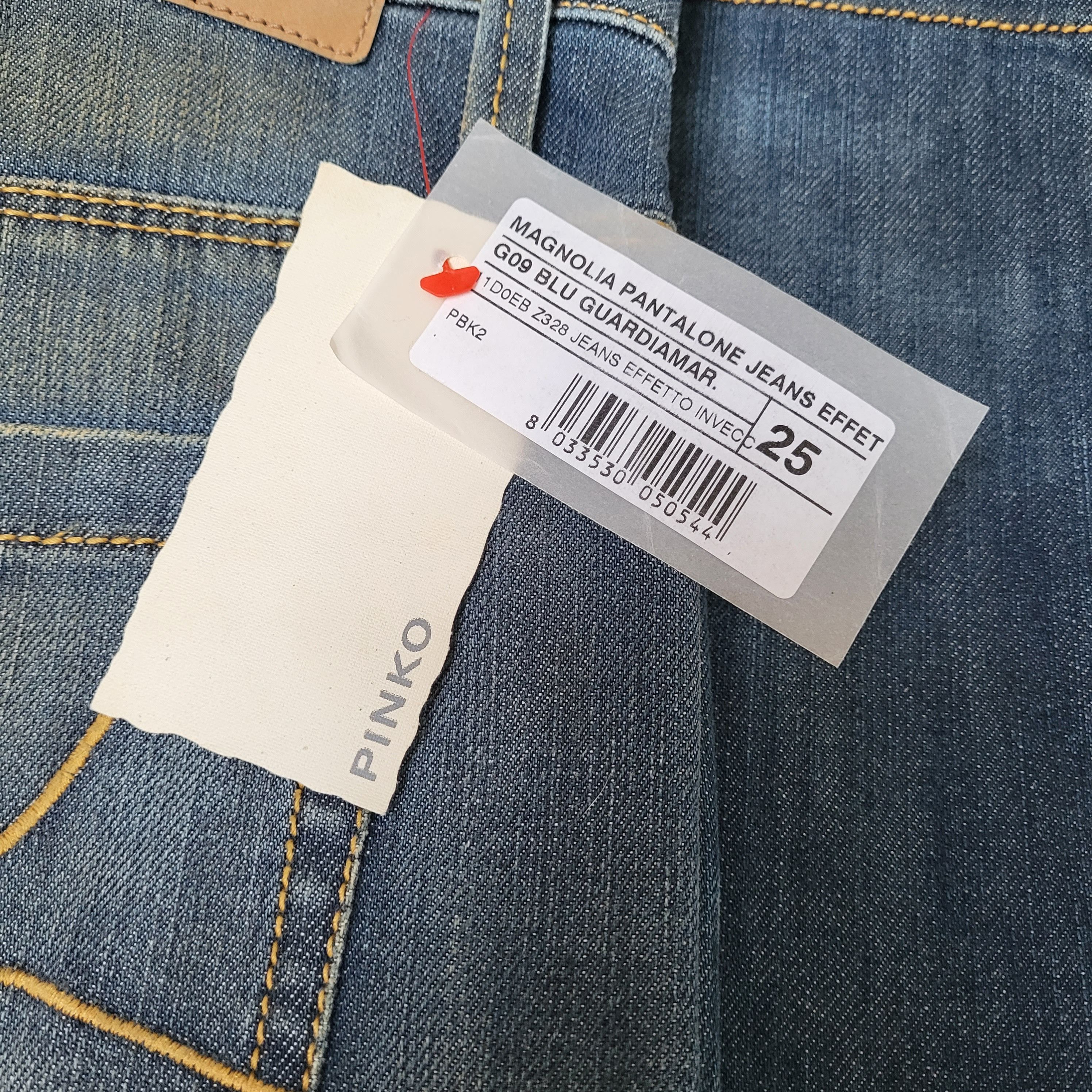 Vintage Vintage flare / wide leg jeans Pinko Magnolia W25 NEW Size 25" / US 0 / IT 36 - 5 Thumbnail