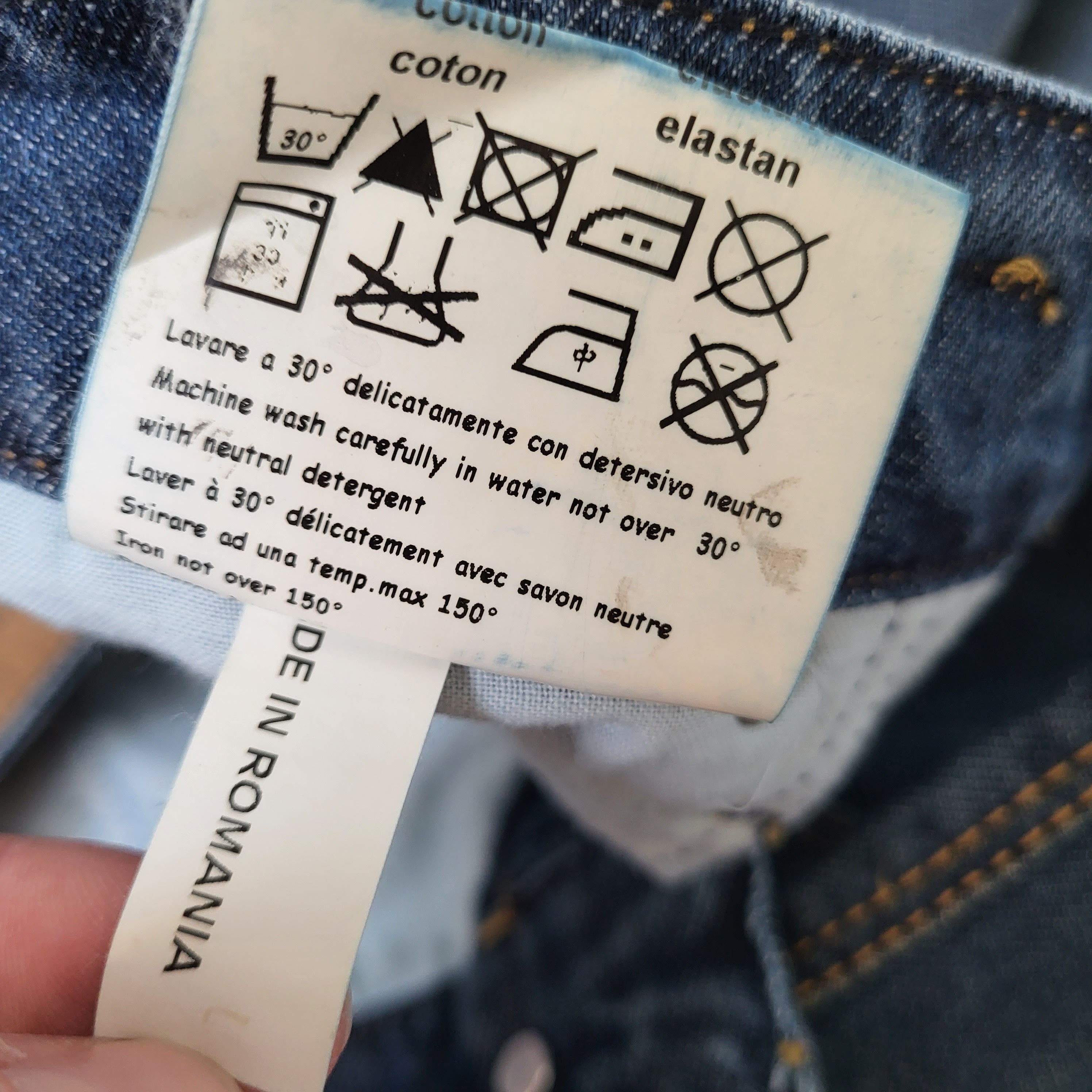 Vintage Vintage flare / wide leg jeans Pinko Magnolia W25 NEW Size 25" / US 0 / IT 36 - 11 Thumbnail