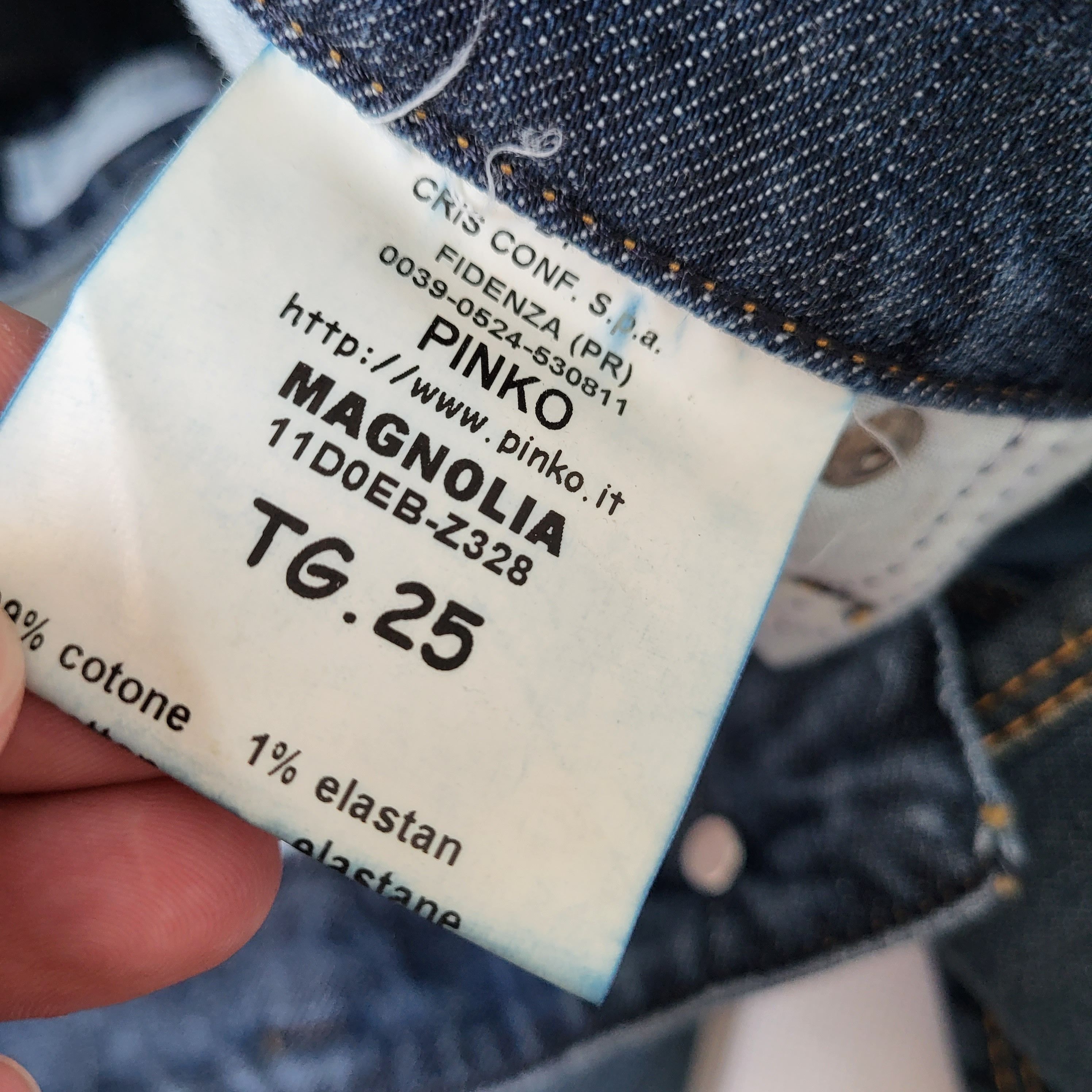 Vintage Vintage flare / wide leg jeans Pinko Magnolia W25 NEW Size 25" / US 0 / IT 36 - 10 Thumbnail