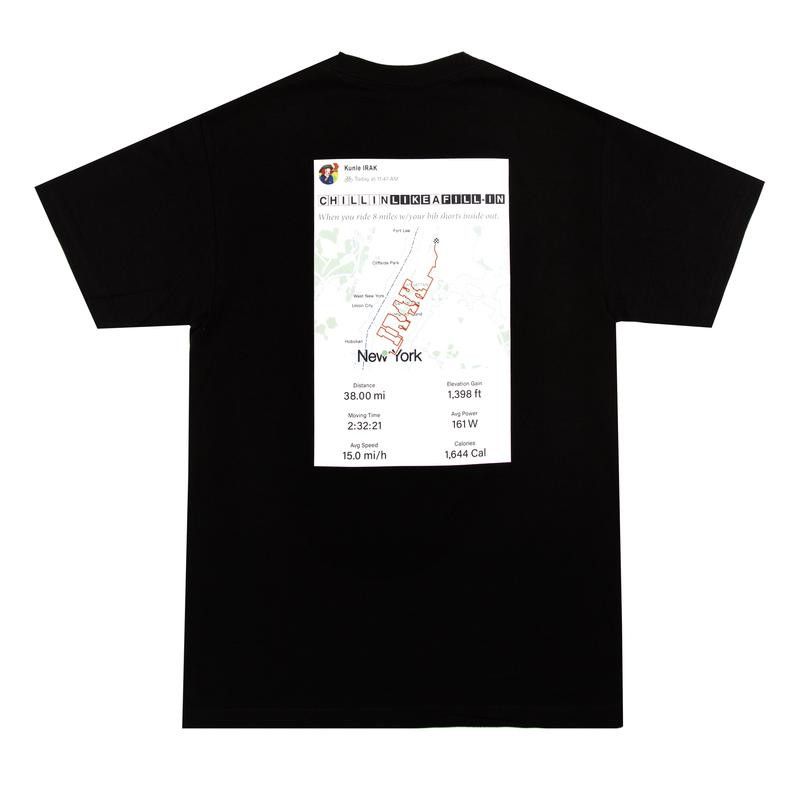 IRAK IRAK Cicli Tee Black Size Large Size US L / EU 52-54 / 3 - 2 Thumbnail