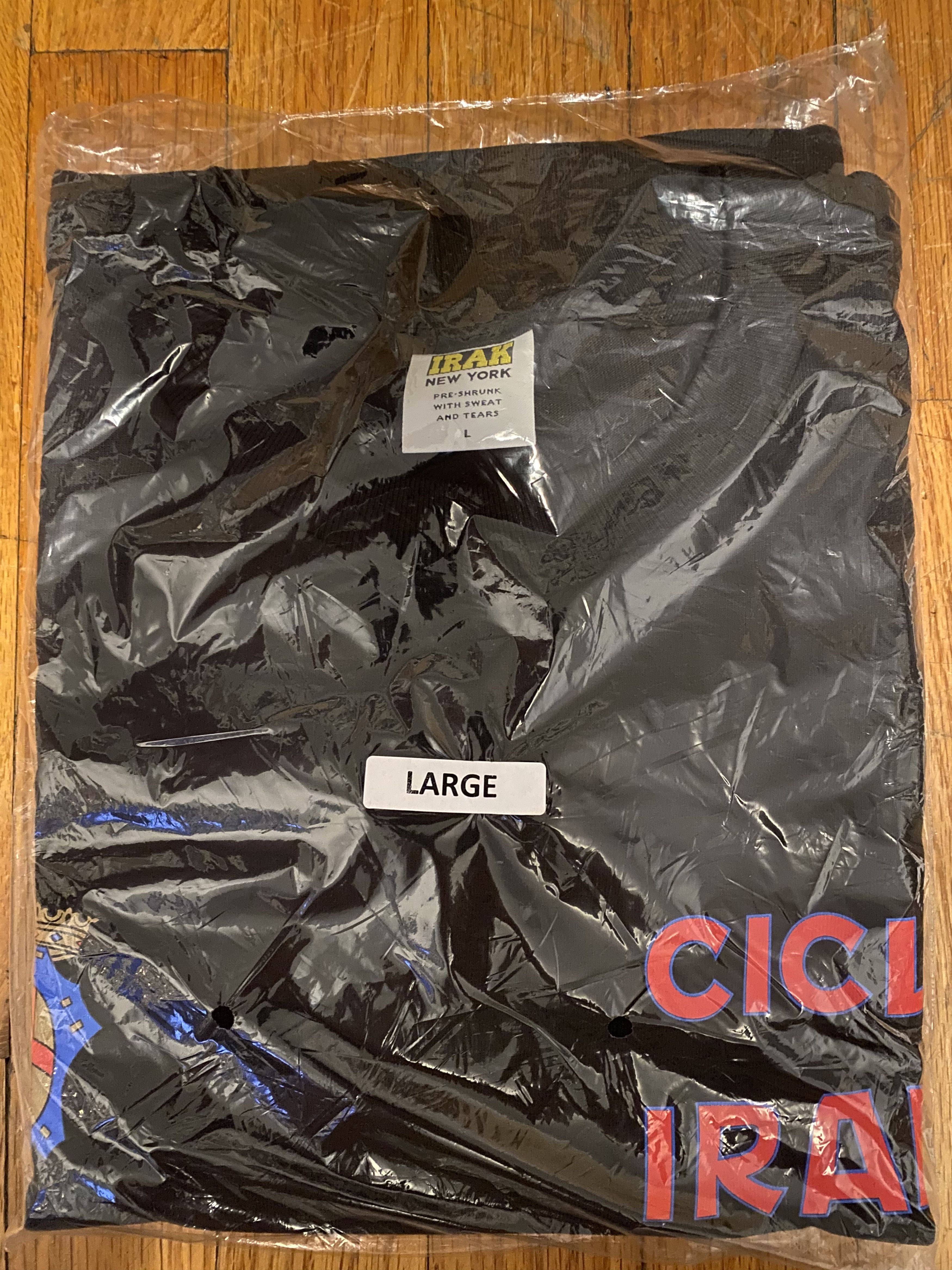 IRAK IRAK Cicli Tee Black Size Large Size US L / EU 52-54 / 3 - 3 Thumbnail