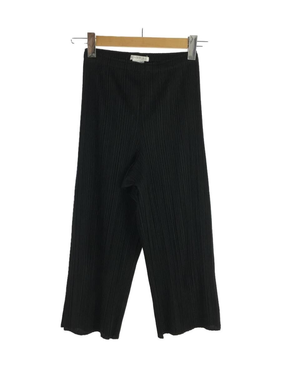 image of Issey Miyake x Issey Miyake Pleats Please Pleated Pants in Black, Women's (Size 23)