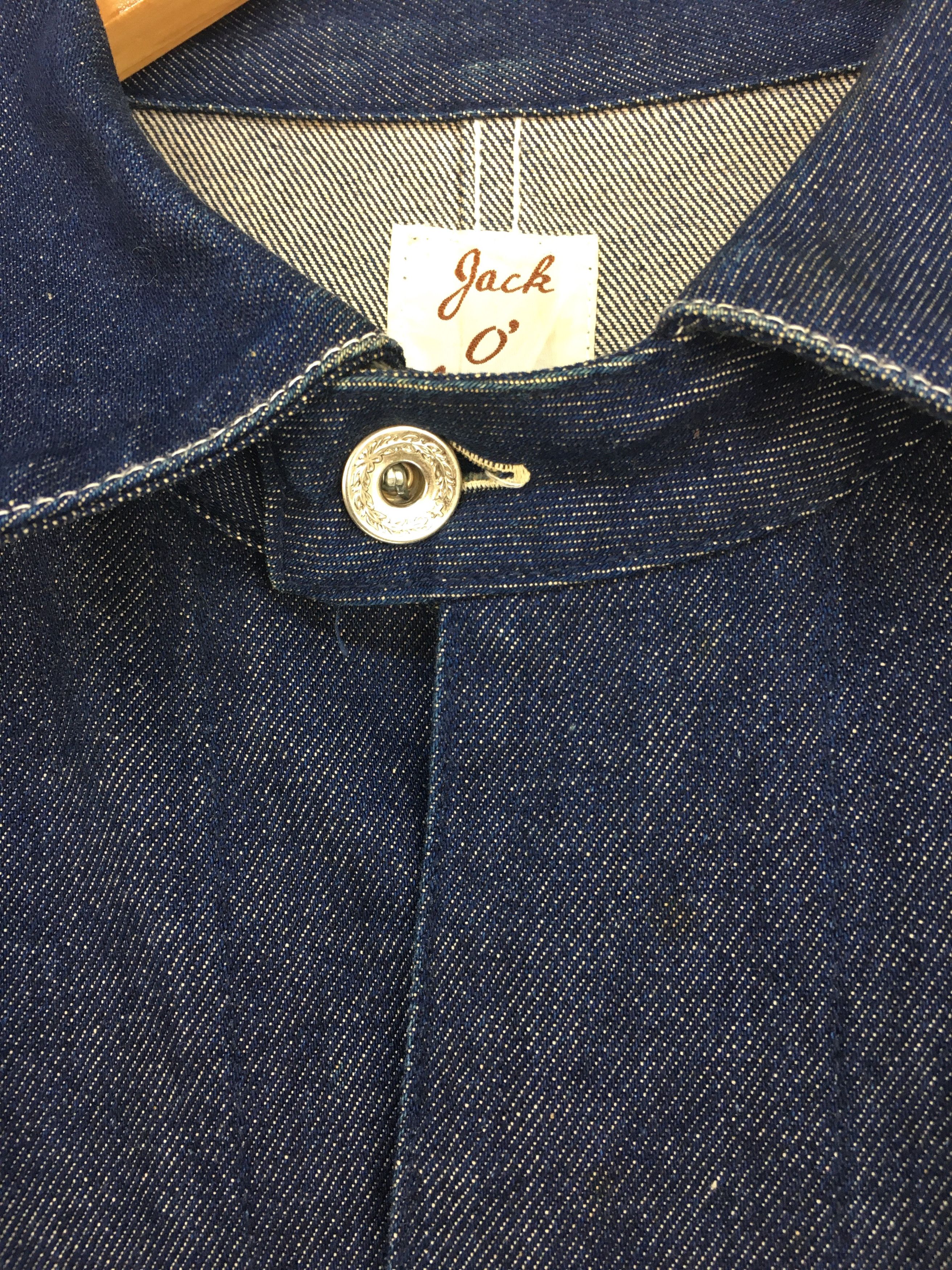 Indigo JACK O' LANTERN Indigo Chore Denim Jacket Size US M / EU 48-50 / 2 - 7 Thumbnail