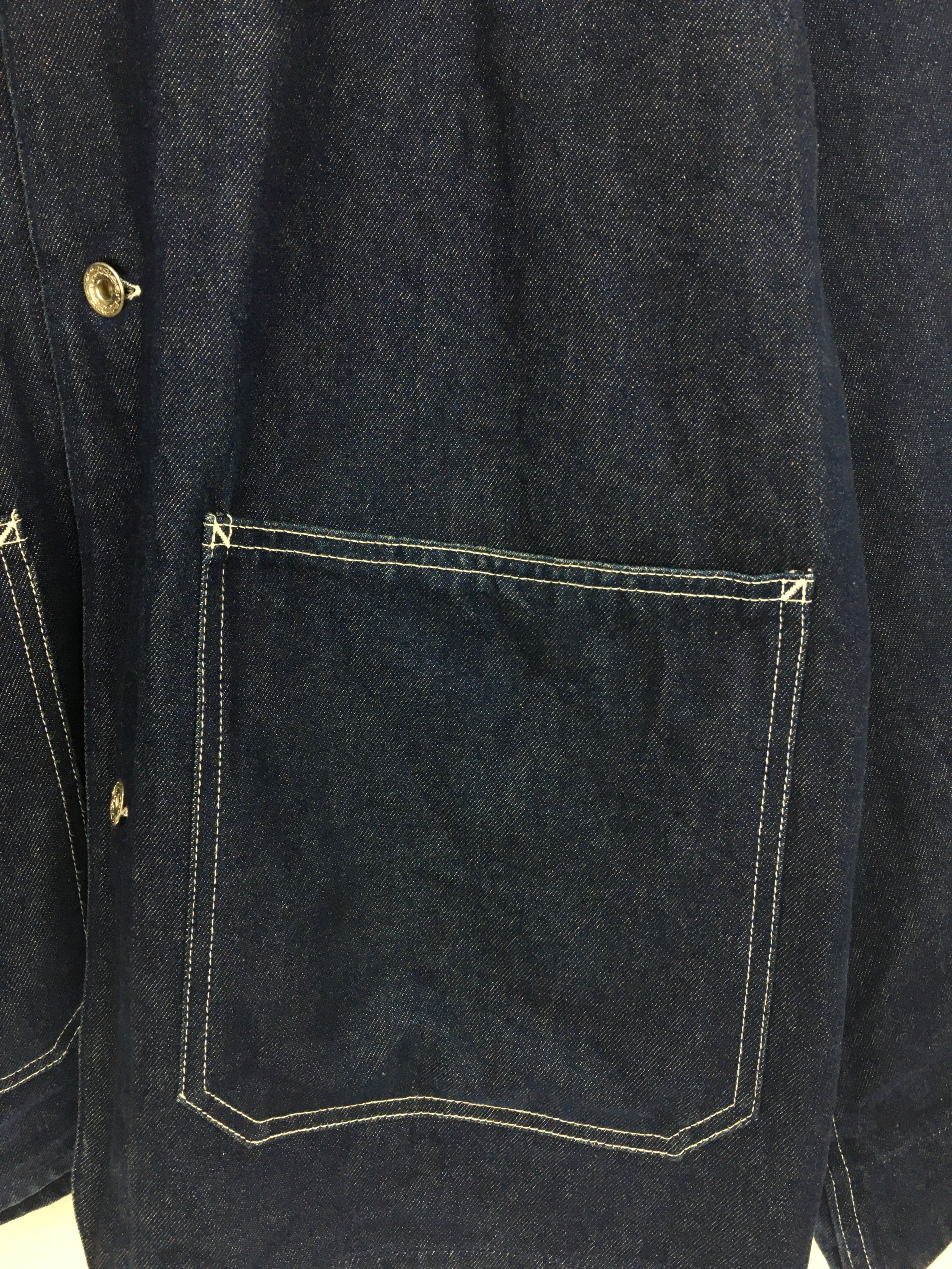 Indigo JACK O' LANTERN Indigo Chore Denim Jacket Size US M / EU 48-50 / 2 - 5 Thumbnail