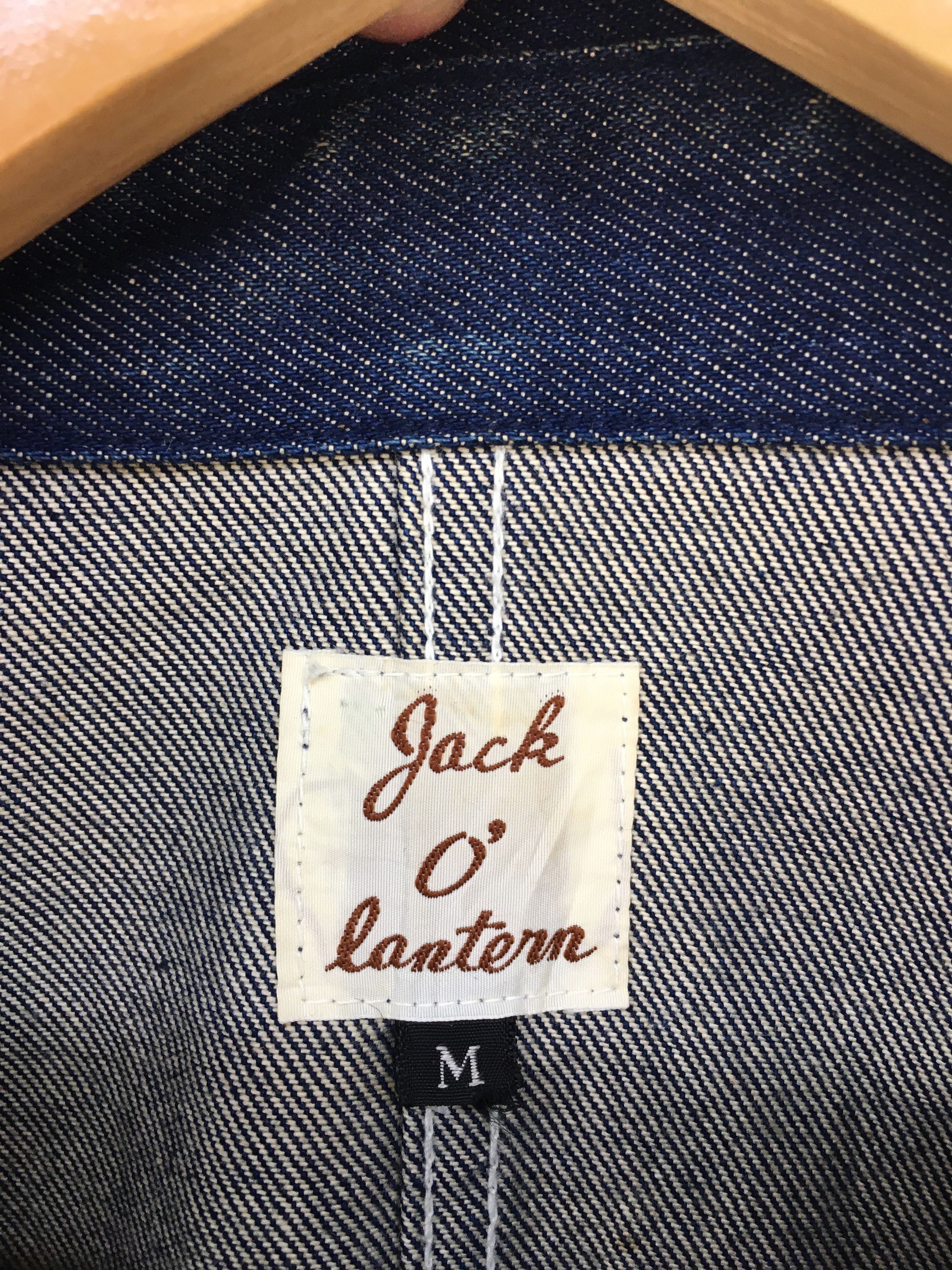 Indigo JACK O' LANTERN Indigo Chore Denim Jacket Size US M / EU 48-50 / 2 - 8 Thumbnail