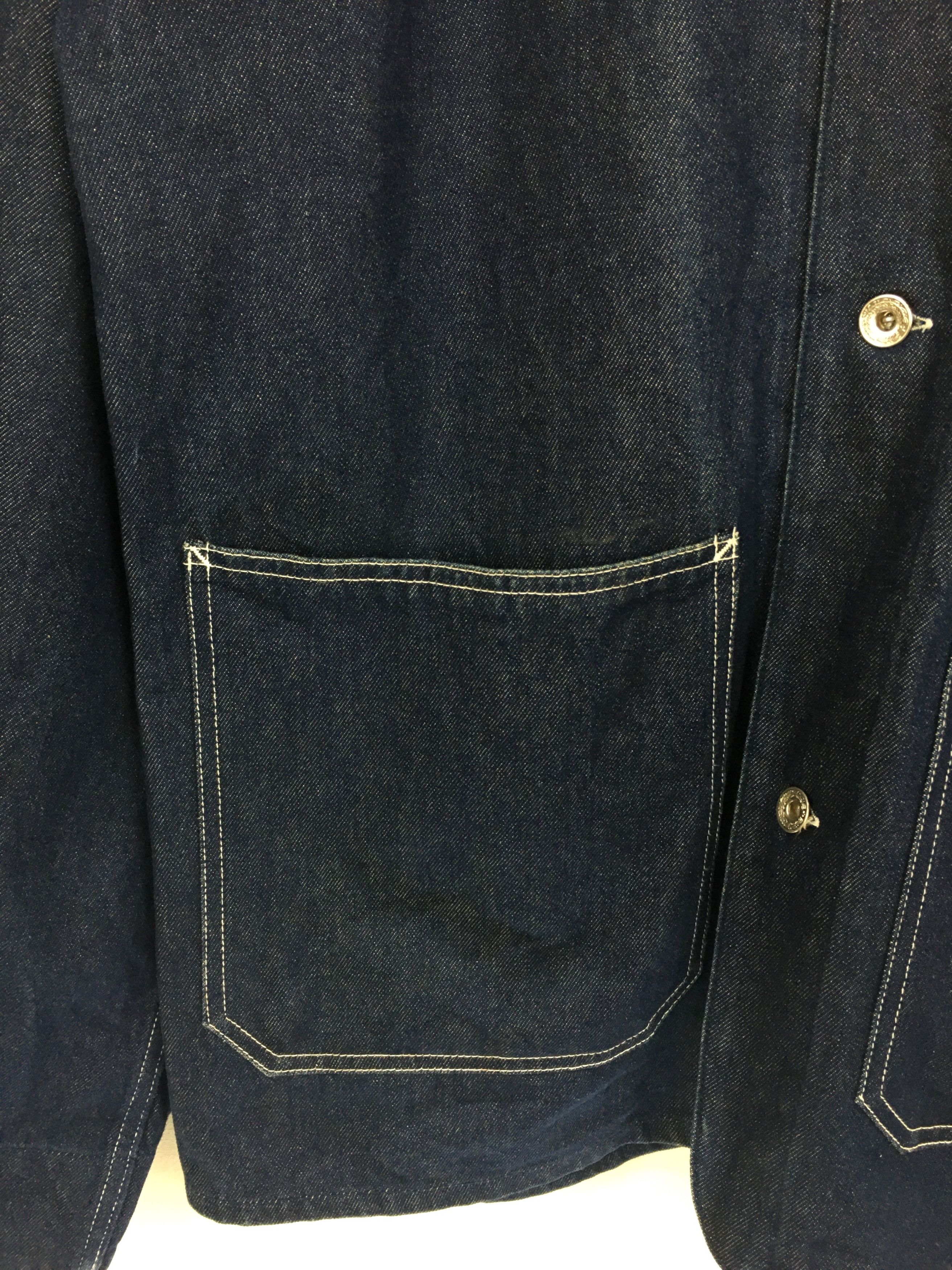 Indigo JACK O' LANTERN Indigo Chore Denim Jacket Size US M / EU 48-50 / 2 - 6 Thumbnail