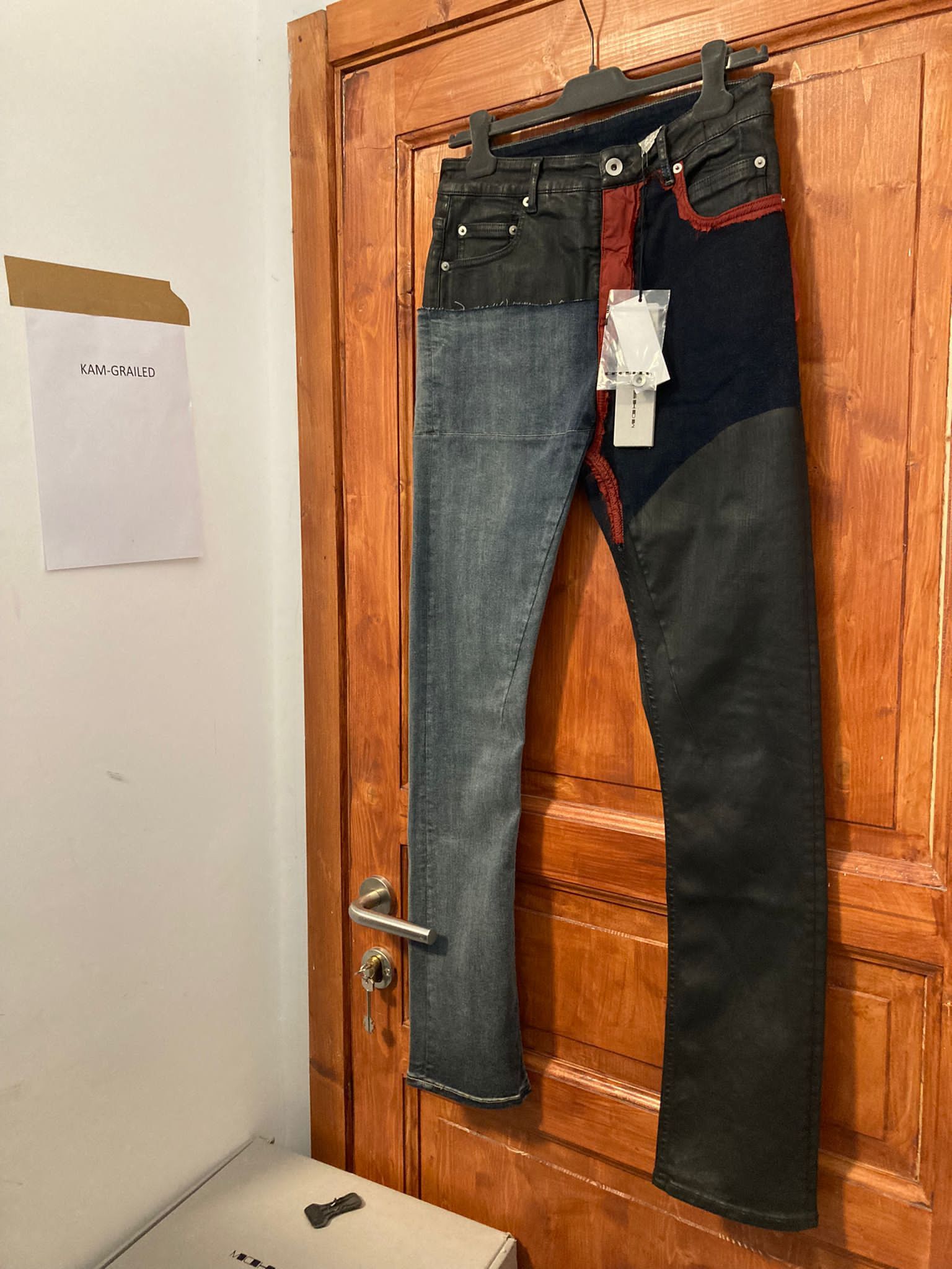 Rick Owens Drkshdw Rick Owens DRKSHDW Detroit Jeans Size US 30 / EU 46 - 1 Thumbnail