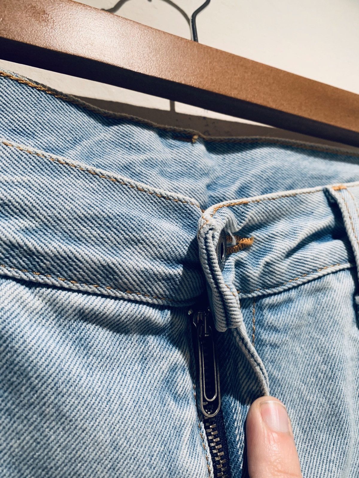 Off-White *RARE* Off-White ©2013 Virgil Abloh Distressed Denim Jeans Size US 34 / EU 50 - 5 Thumbnail