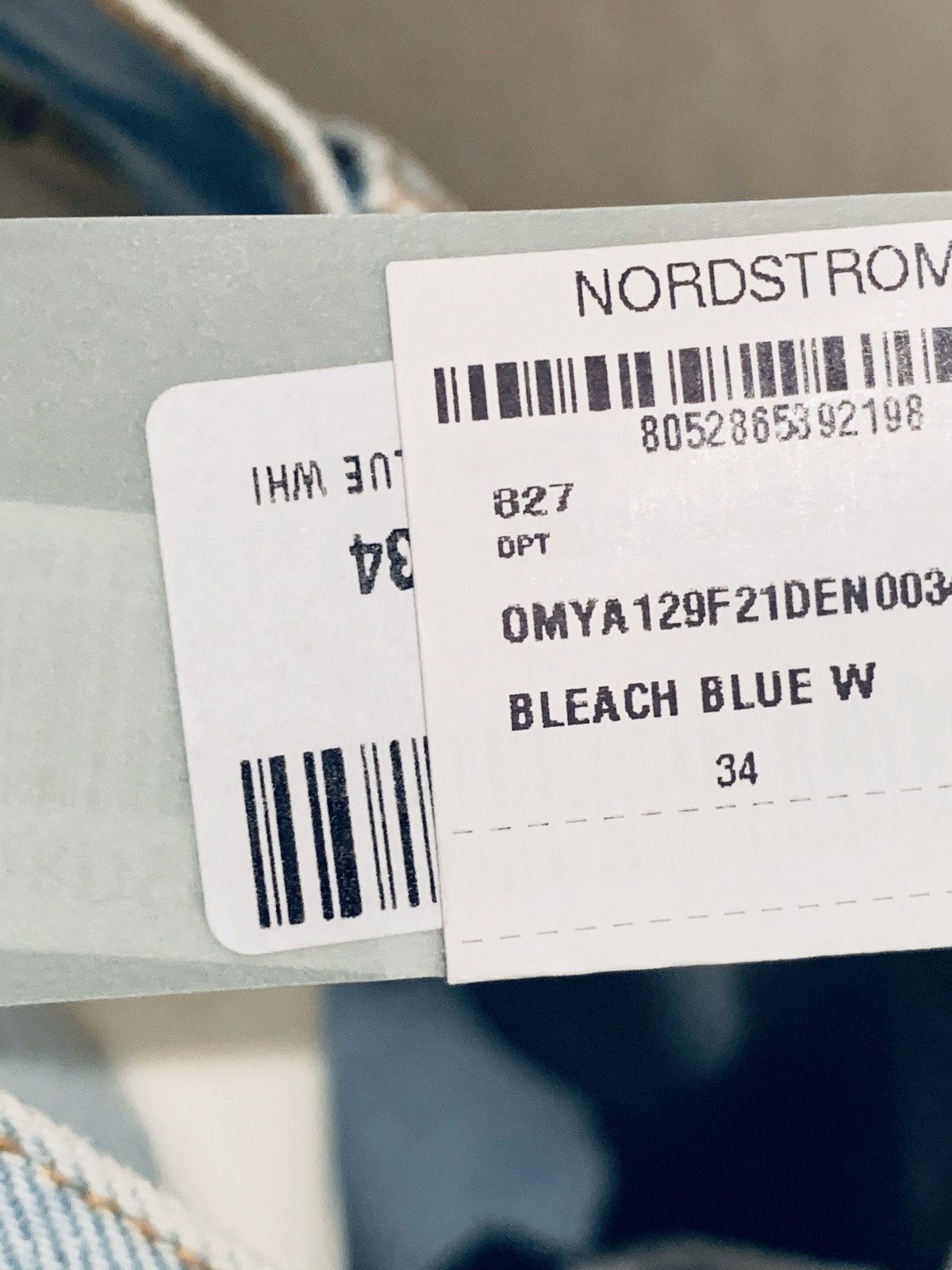 Off-White *RARE* Off-White ©2013 Virgil Abloh Distressed Denim Jeans Size US 34 / EU 50 - 9 Thumbnail