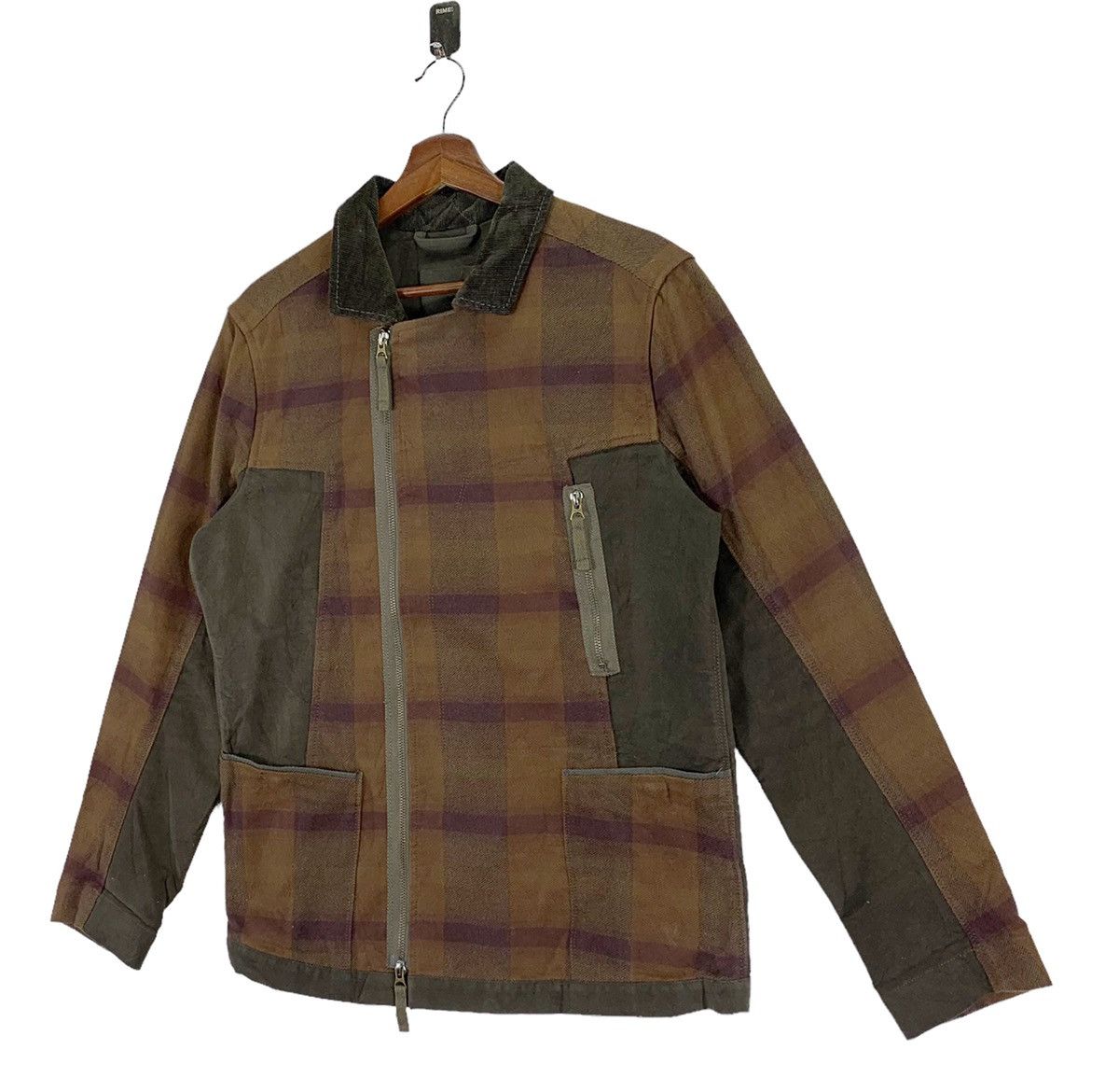 Marithe + Francois Girbaud VINTAGE MARITHE FRANCOIS GIRBAUD TARTAN PATCH WORK JACKET Size US L / EU 52-54 / 3 - 2 Thumbnail