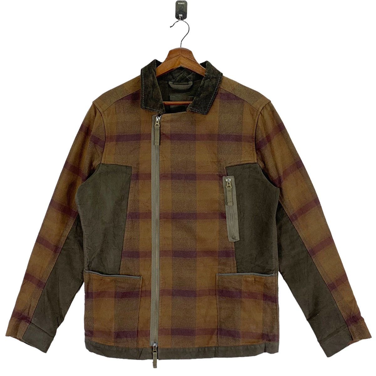 Marithe + Francois Girbaud VINTAGE MARITHE FRANCOIS GIRBAUD TARTAN PATCH WORK JACKET Size US L / EU 52-54 / 3 - 1 Thumbnail