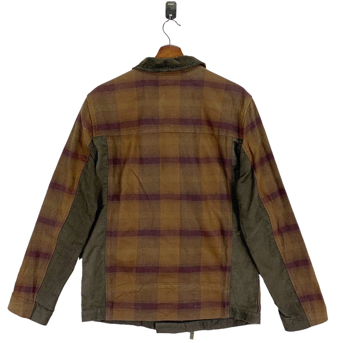 Marithe + Francois Girbaud VINTAGE MARITHE FRANCOIS GIRBAUD TARTAN PATCH WORK JACKET Size US L / EU 52-54 / 3 - 6 Thumbnail