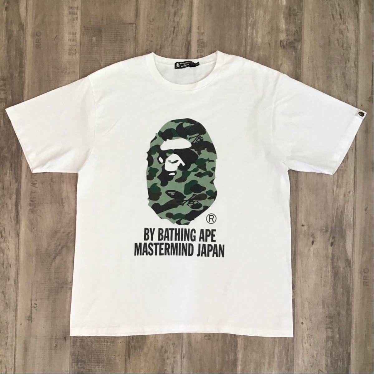 Bape BAPE × mastermind skull camo big head T-shirt MMJ | Grailed