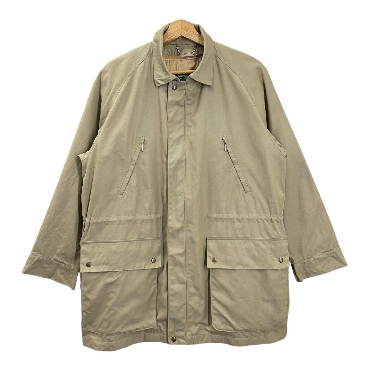 Burberry Vintage 90s Burberrys Long Coat Jacket Size M Size US M / EU 48-50 / 2 - 2 Thumbnail