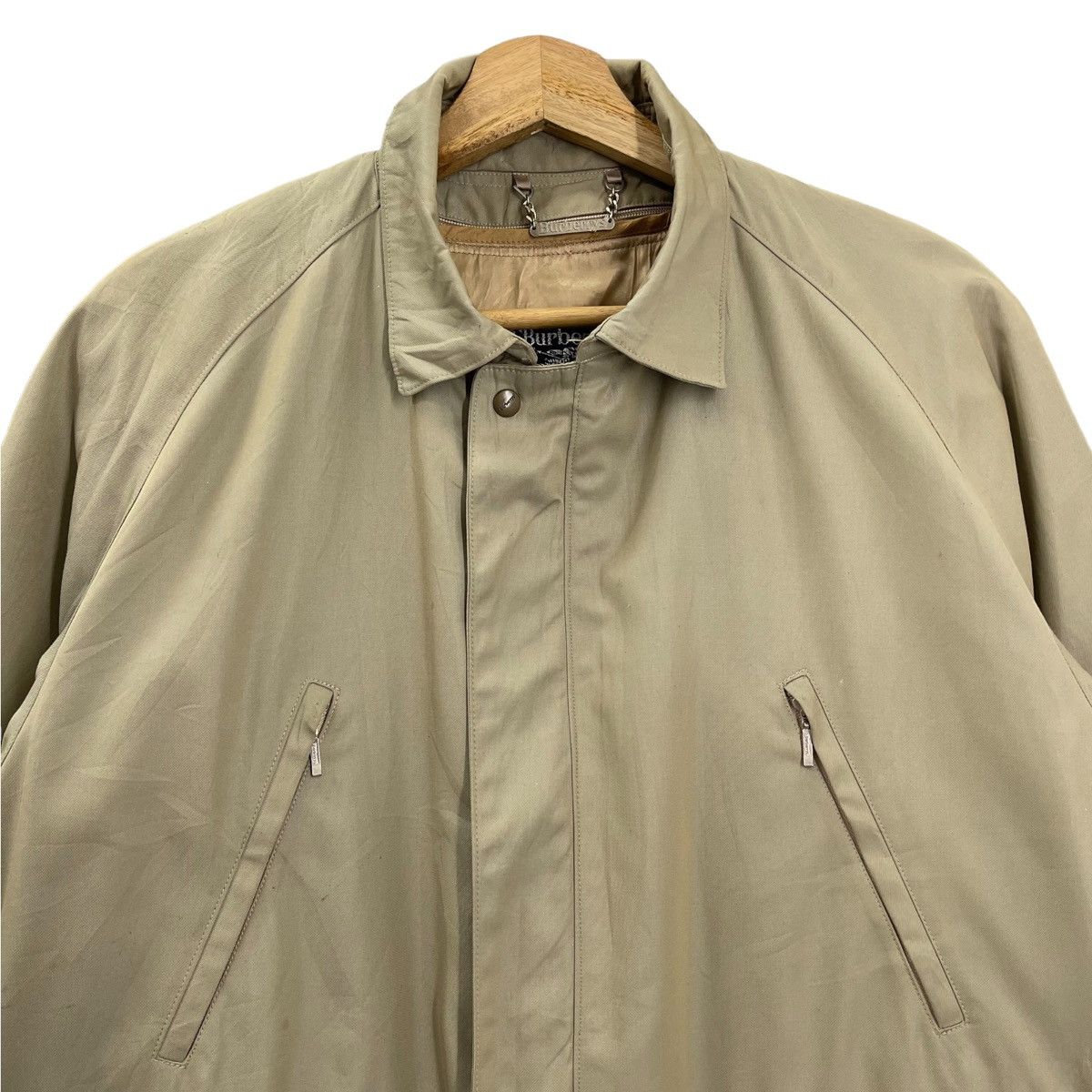 Burberry Vintage 90s Burberrys Long Coat Jacket Size M Size US M / EU 48-50 / 2 - 5 Thumbnail
