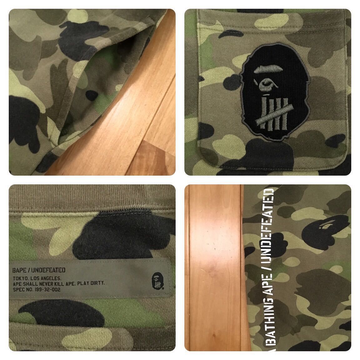 Bape × Undefeated BAPE × undefeated Shark Sweat shorts BAPE camo ape ★size M Size US 32 / EU 48 - 6 Thumbnail