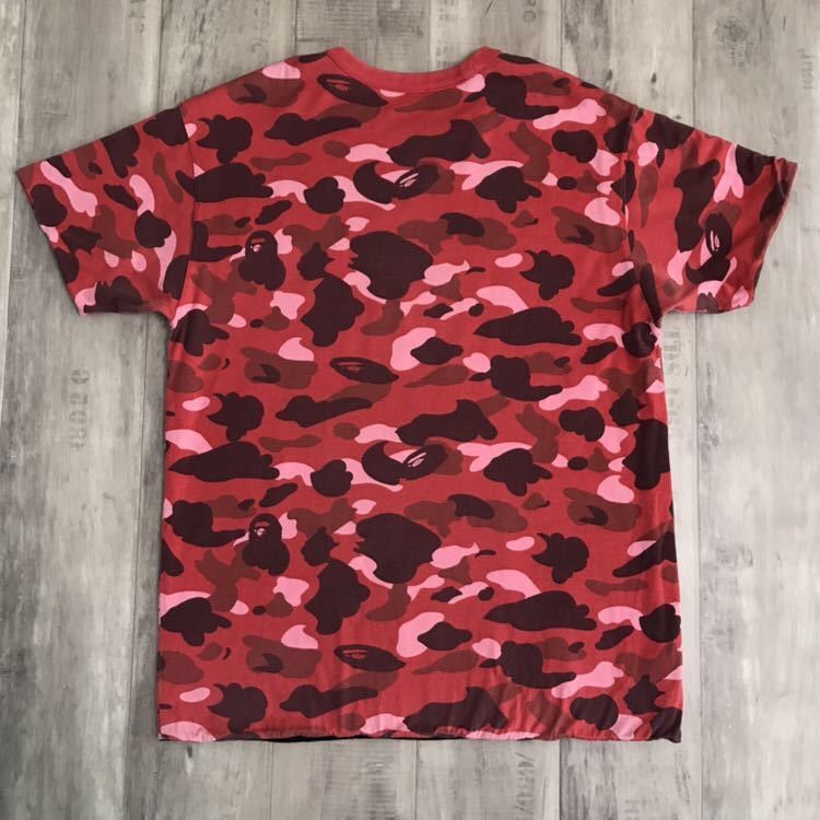 Bape BAPE reversible T-shirt camo × neon college logo Size US L / EU 52-54 / 3 - 5 Thumbnail