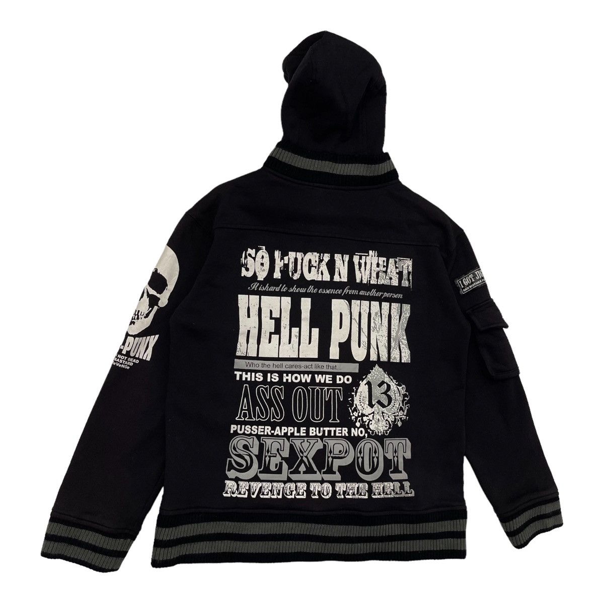Japanese Brand Sex Pot Revenge Zipper Hoodies Size M Size US M / EU 48-50 / 2 - 2 Thumbnail