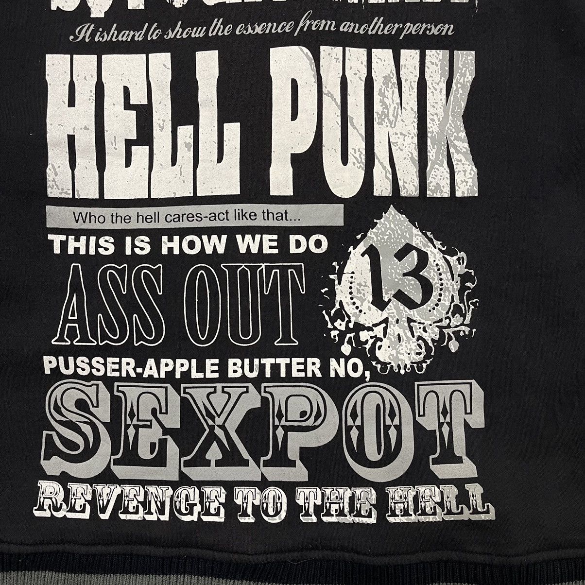 Japanese Brand Sex Pot Revenge Zipper Hoodies Size M Size US M / EU 48-50 / 2 - 4 Thumbnail
