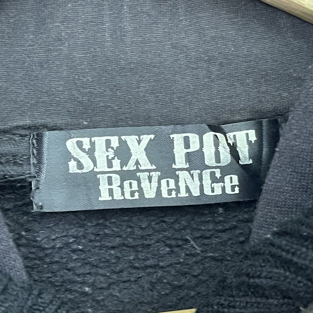 Japanese Brand Sex Pot Revenge Zipper Hoodies Size M Size US M / EU 48-50 / 2 - 10 Thumbnail