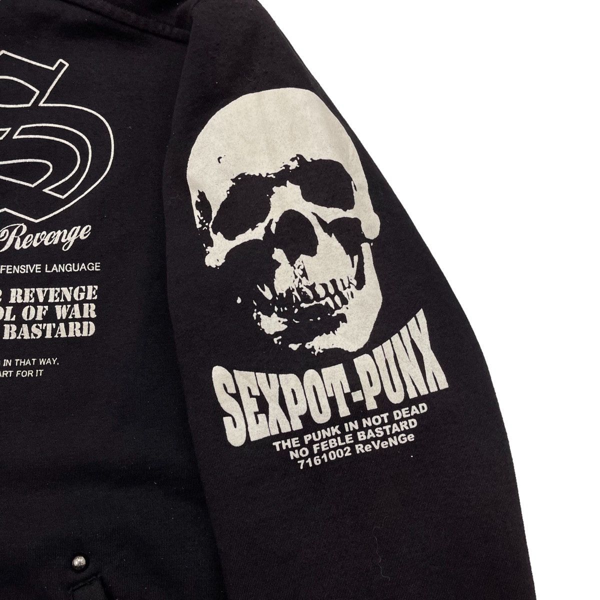 Japanese Brand Sex Pot Revenge Zipper Hoodies Size M Size US M / EU 48-50 / 2 - 8 Thumbnail
