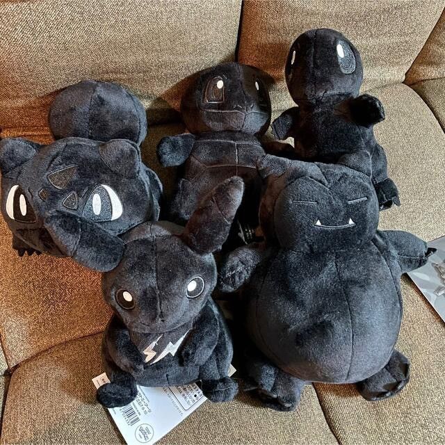 image of Fragment Design Fragment Inn Thunderbolt Project Plush in Black, Men's