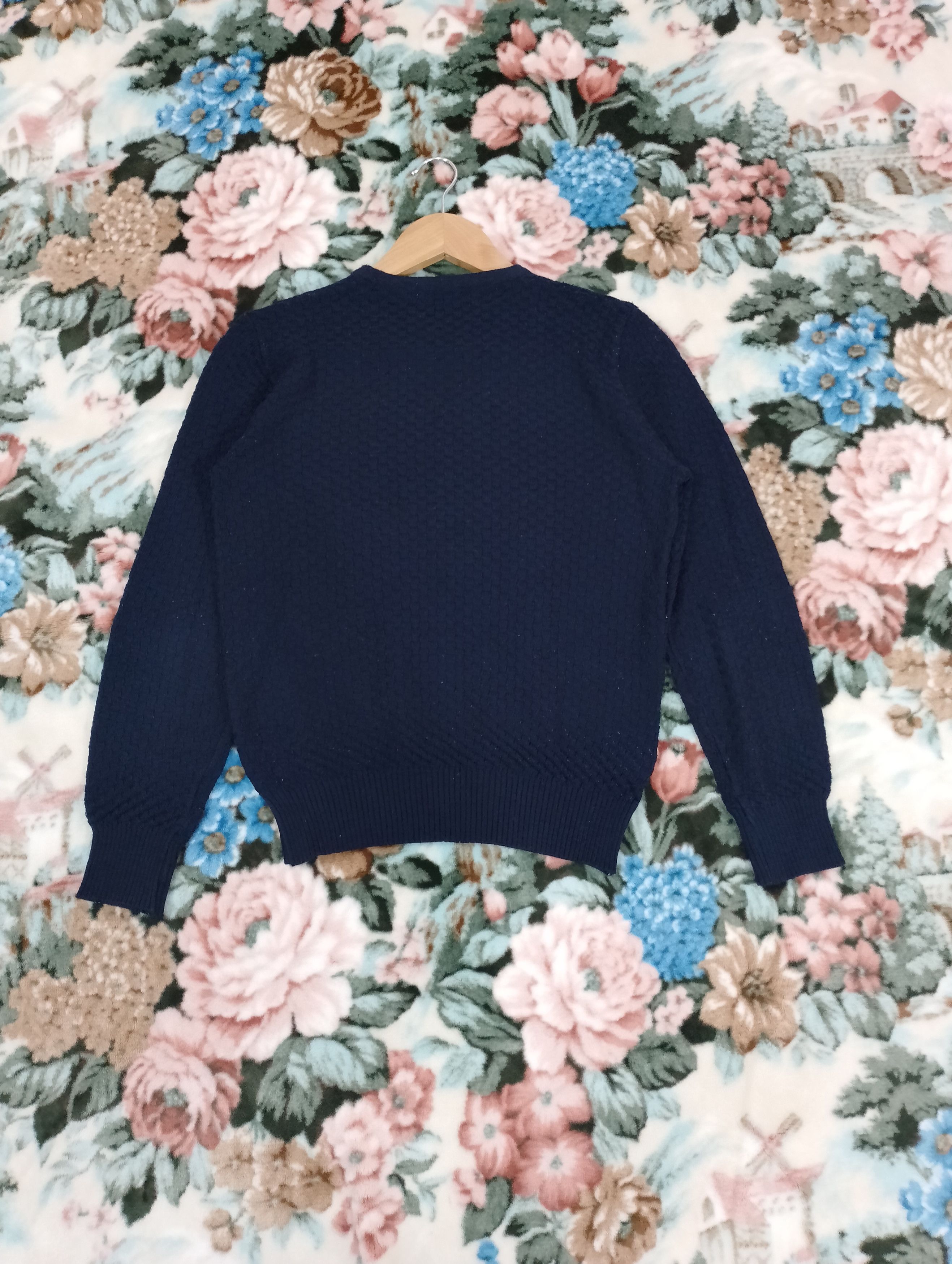 Vintage Celine Matt Patern Wool Knitwear