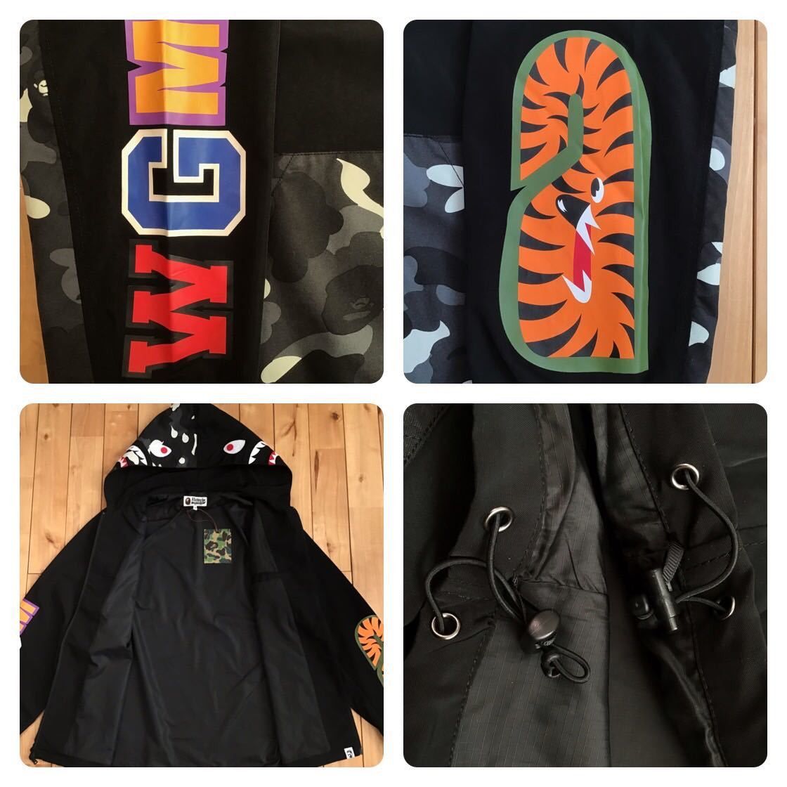Bape 💫glow in the dark💫 city camo shark zip hoodie jacket BAPE Size US M / EU 48-50 / 2 - 8 Thumbnail