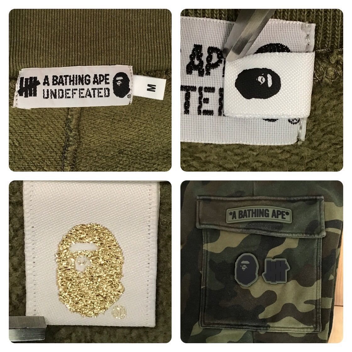 Bape × Undefeated BAPE × undefeated Shark sweat pants woodland camo ★size M Size US 32 / EU 48 - 9 Thumbnail