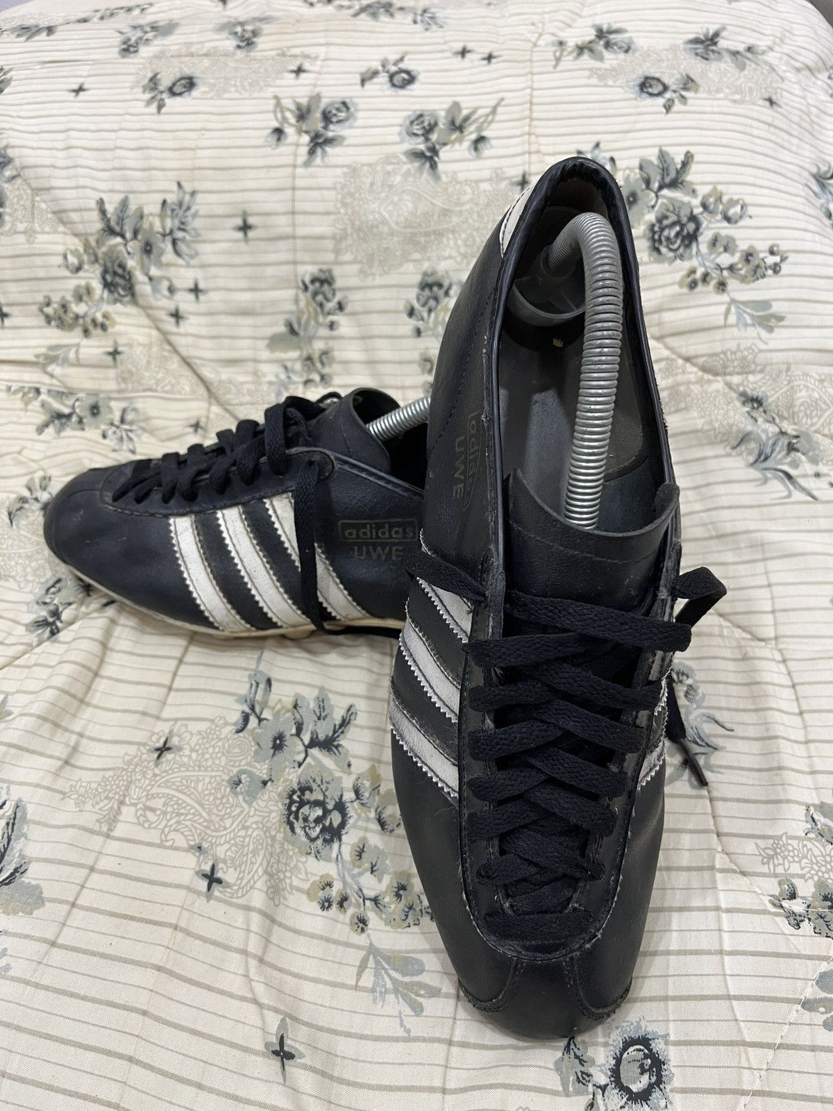 Adidas VINTAGE ADIDAS UWE SOCCER BOOTS / SHOES Size US 7.5 / EU 40-41 - 2 Thumbnail