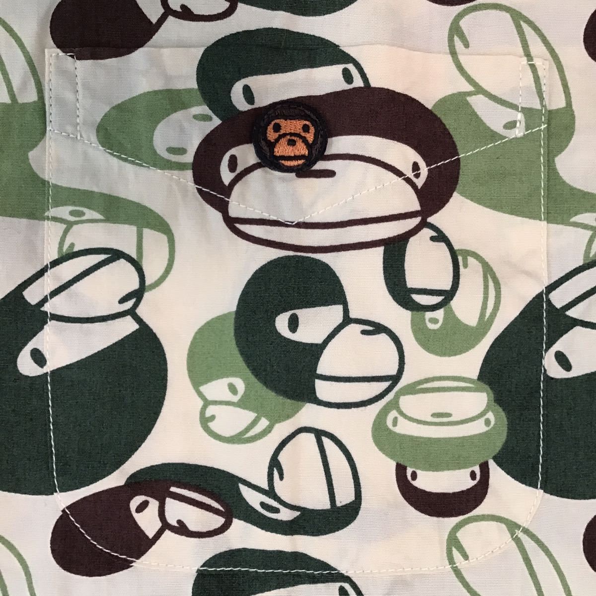 Bape BAPE Milo Multi camo Short Sleeve Shirt Size US M / EU 48-50 / 2 - 5 Thumbnail