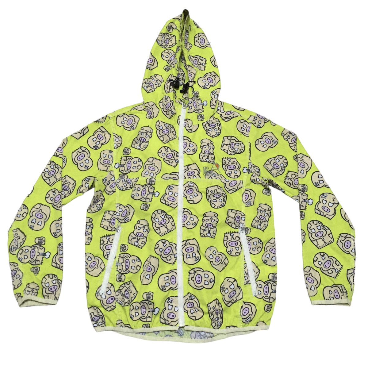 Rare Vintage Go Slow Caravan X Anime Tezuka Hoodie 2000s