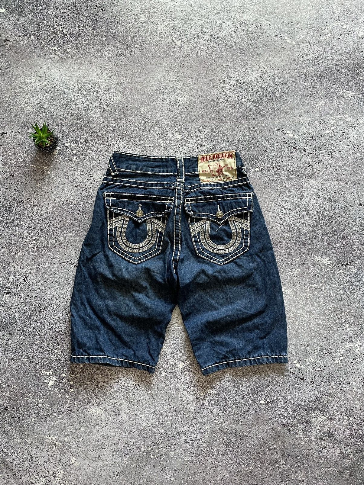 Other True Religion Shorts Denim Vintage Made In USA Size US 31 - 1 Thumbnail