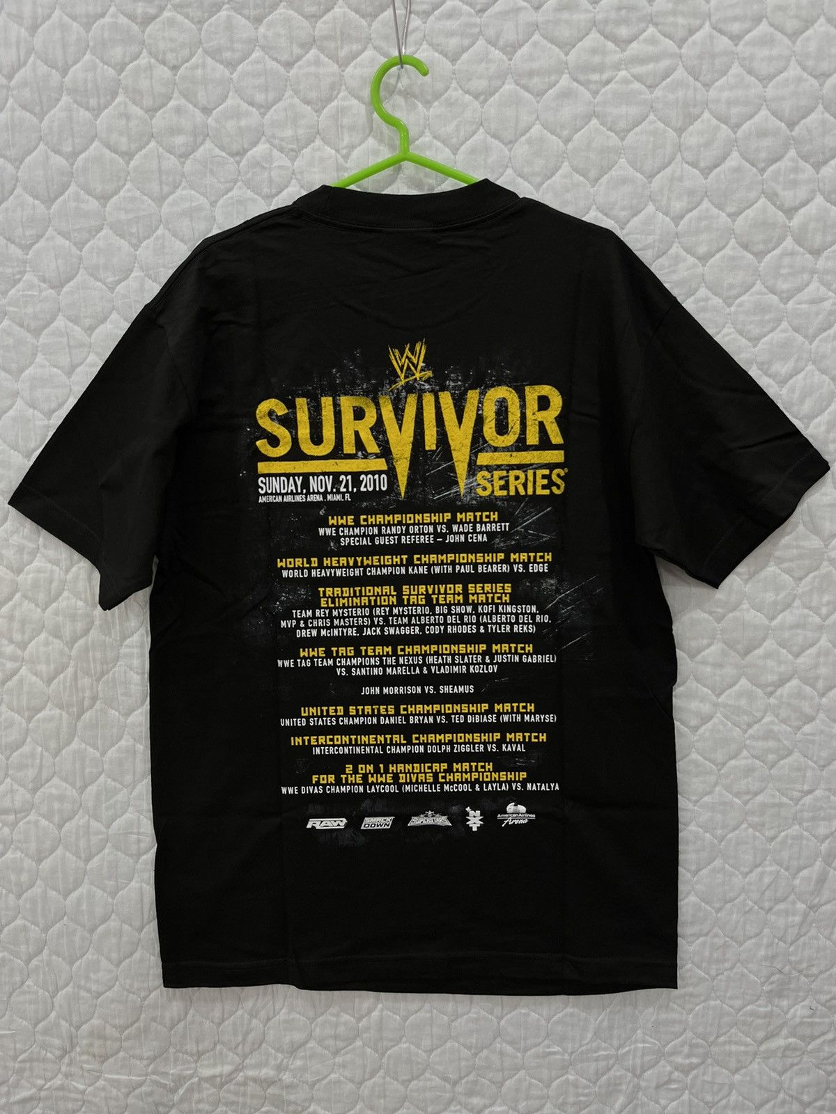 WCW/nWo × WWE × WWF E. WWE SURVIVOR SERIES 2010 Size US M / EU 48-50 / 2 - 4 Thumbnail