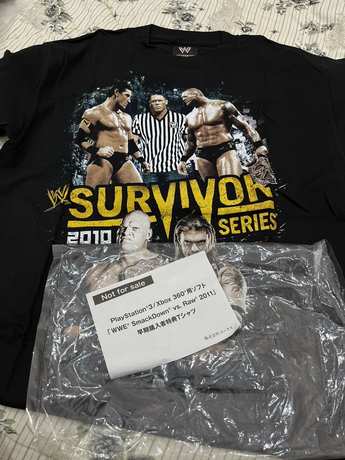 WCW/nWo × WWE × WWF E. WWE SURVIVOR SERIES 2010 Size US M / EU 48-50 / 2 - 8 Thumbnail
