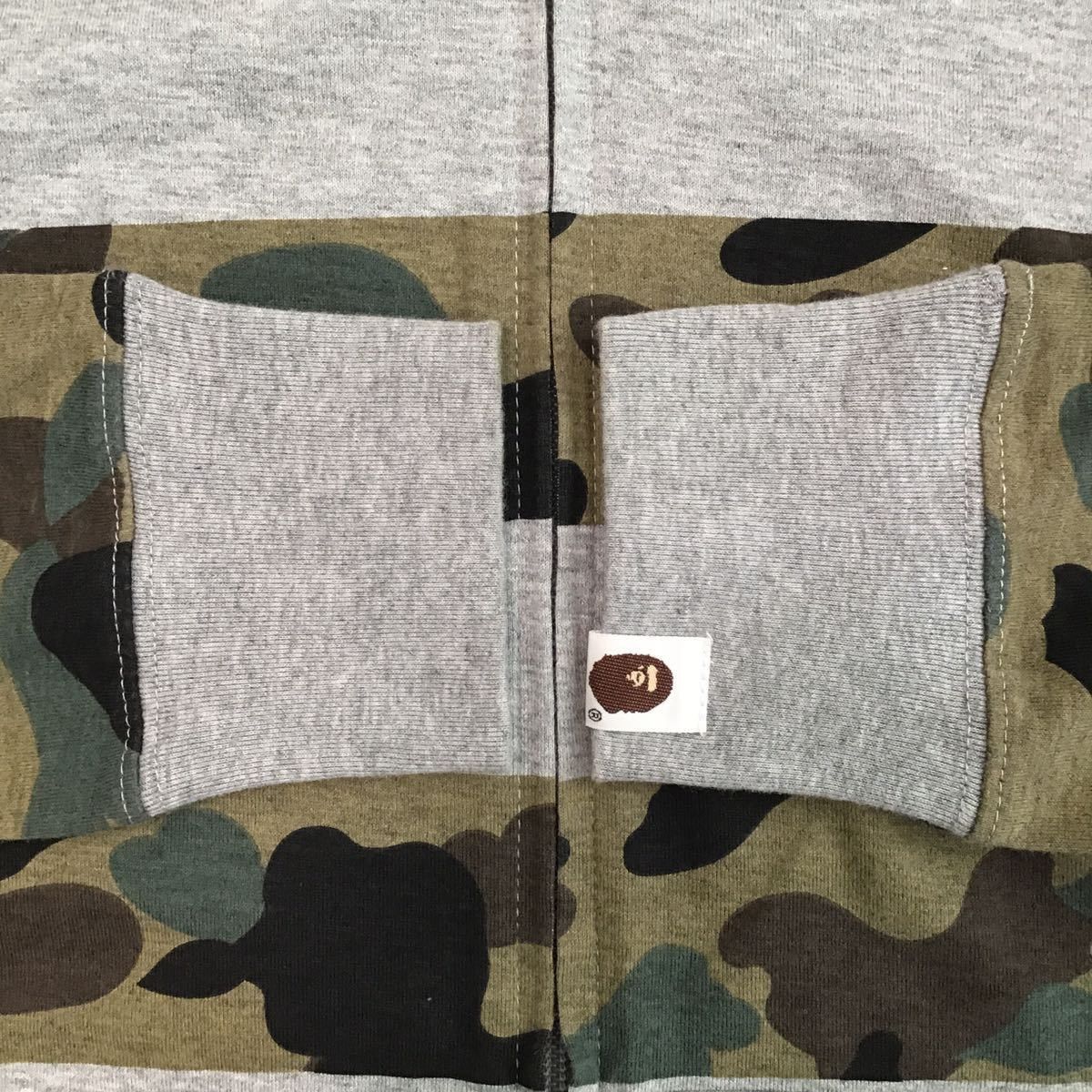 Bape BAPE 1st camo × gray border full zip hoodie a bathing ape Size US S / EU 44-46 / 1 - 3 Thumbnail