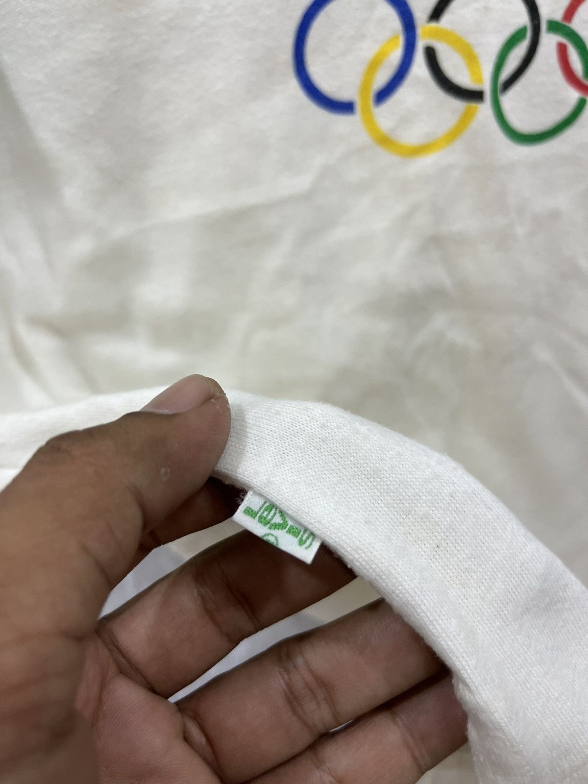 USA Olympics E. VINTAGE LEVIS OLYMPIC LA 3QUARTER TSHIRT Size US M / EU 48-50 / 2 - 6 Thumbnail