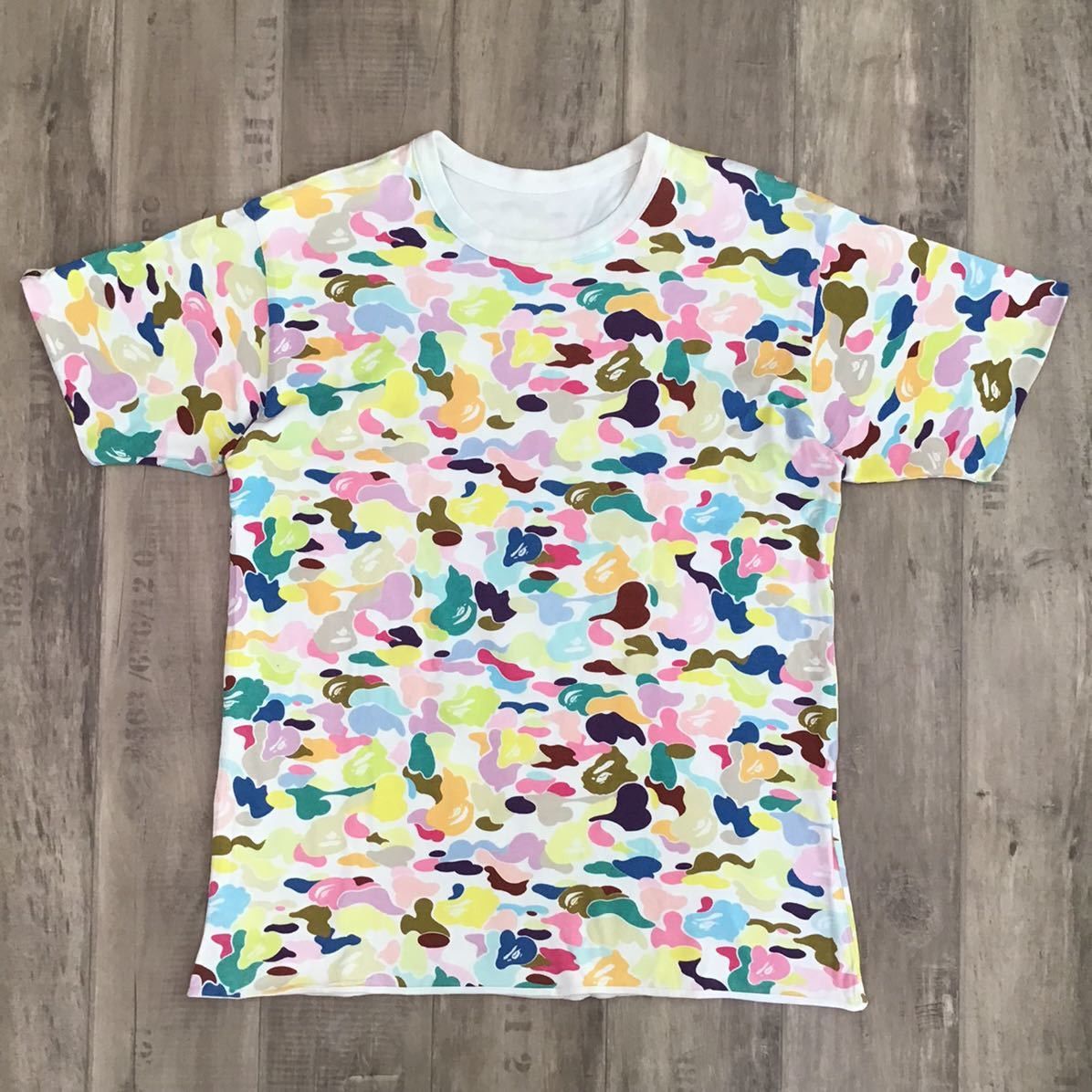Bape 🔥reversible🔥 Multi camo T-shirt vintage NIGO Size US L / EU 52-54 / 3 - 1 Thumbnail