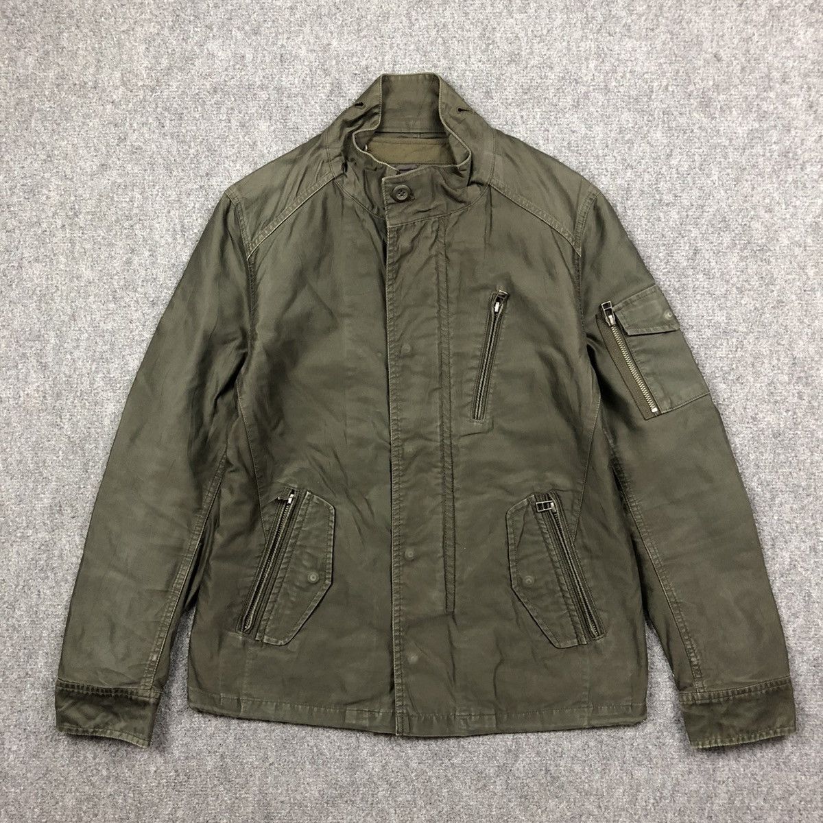 Vintage Military Type MA-1 Quilted Flight Jacket