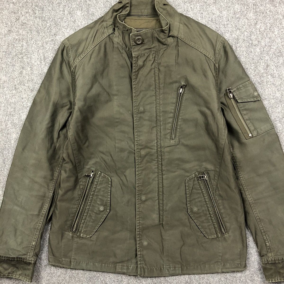 Vintage Military Type MA-1 Quilted Flight Jacket
