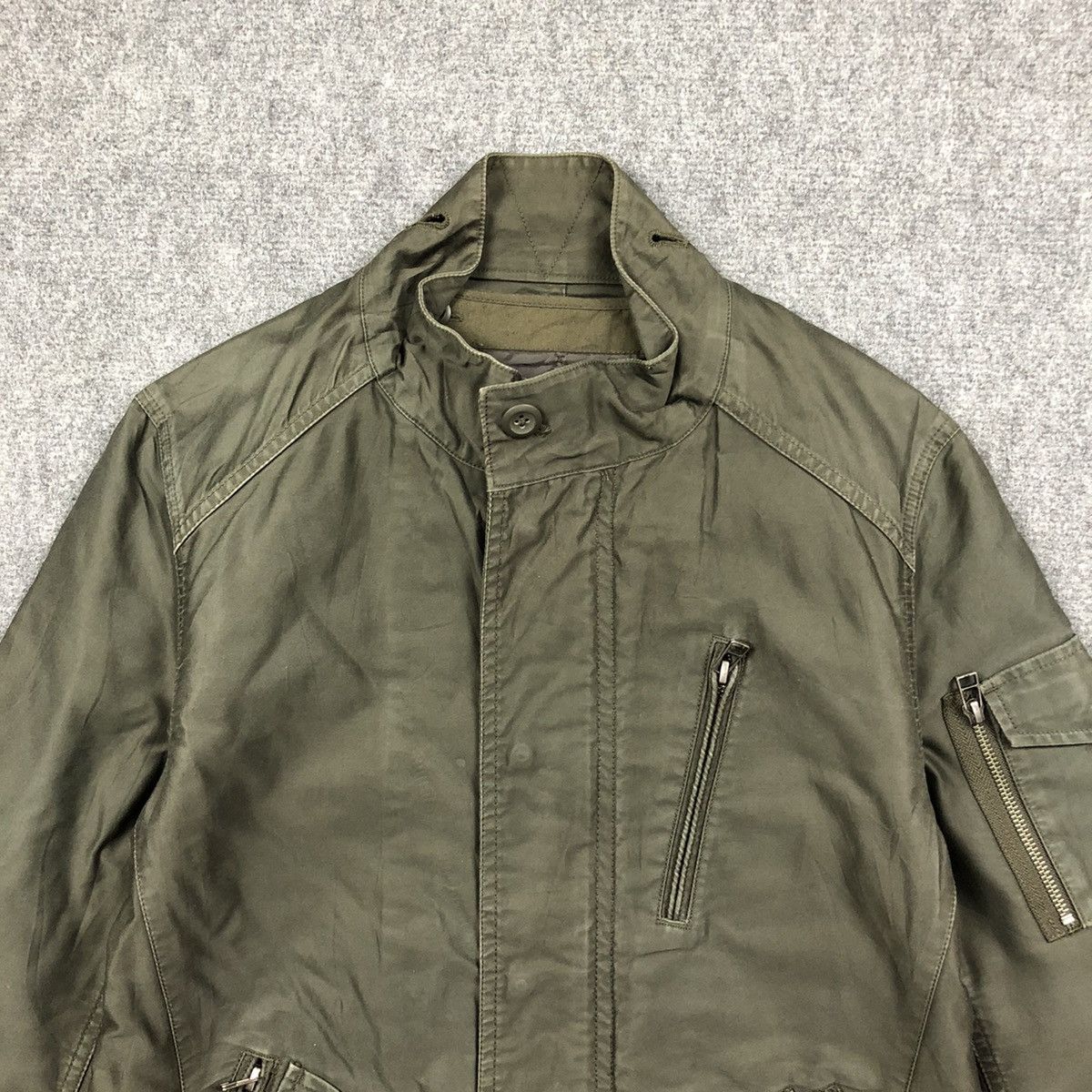 Vintage Military Type MA-1 Quilted Flight Jacket