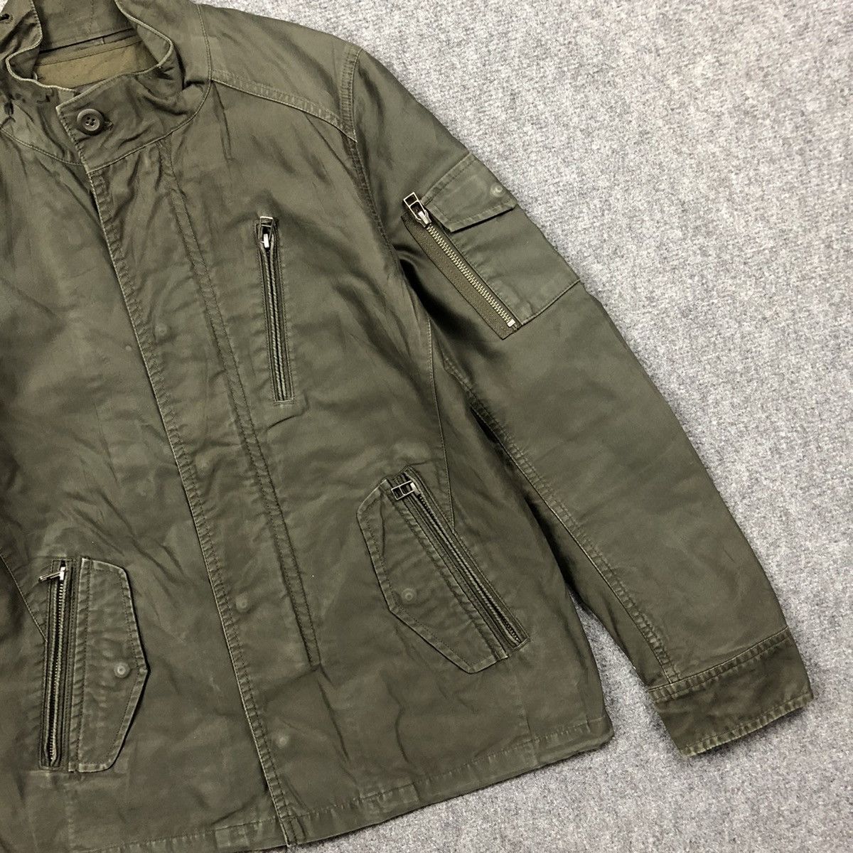 Vintage Military Type MA-1 Quilted Flight Jacket