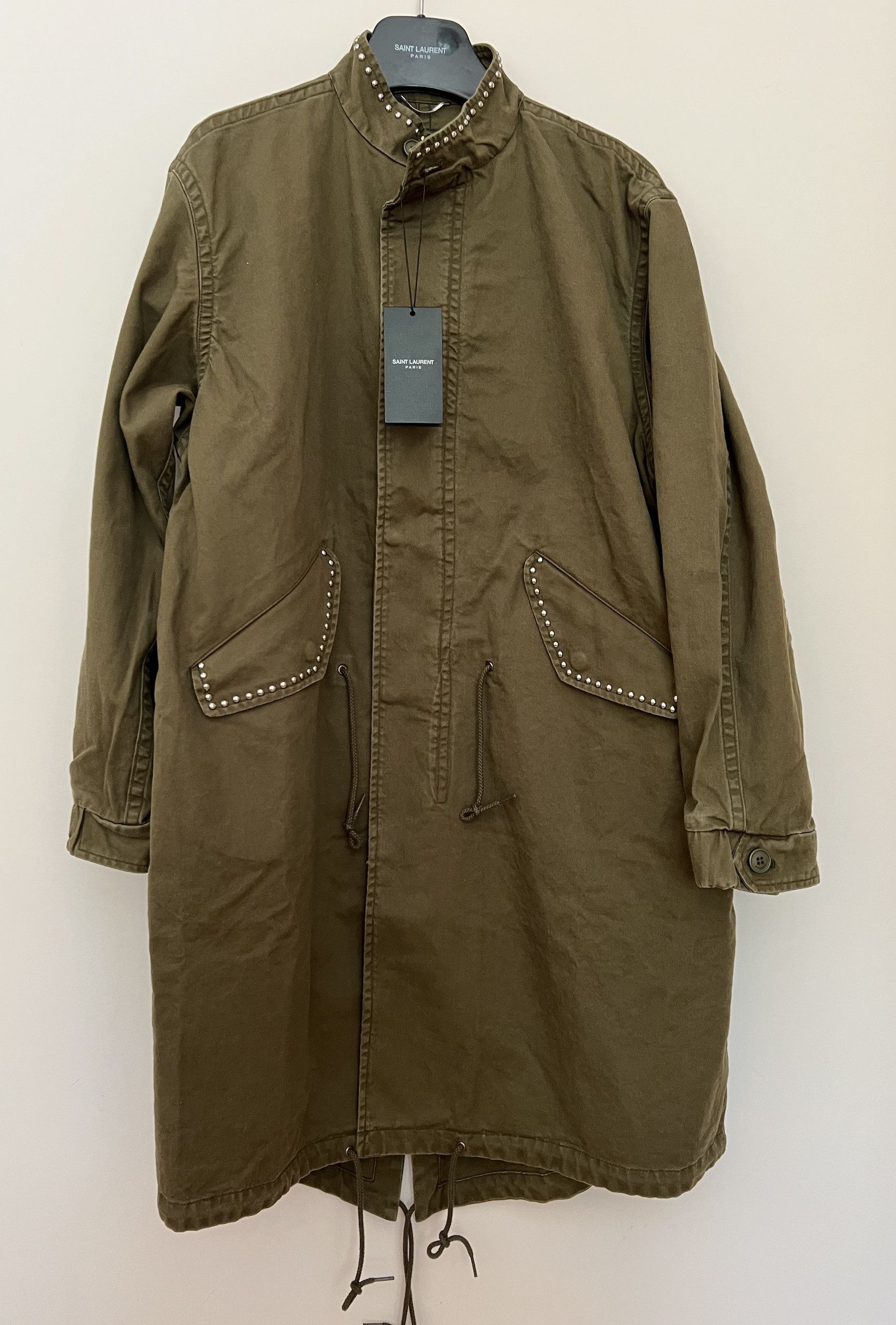 Saint Laurent Paris SS'17 Parka "Sweat Dreams" Size US M / EU 48-50 / 2 - 2 Thumbnail