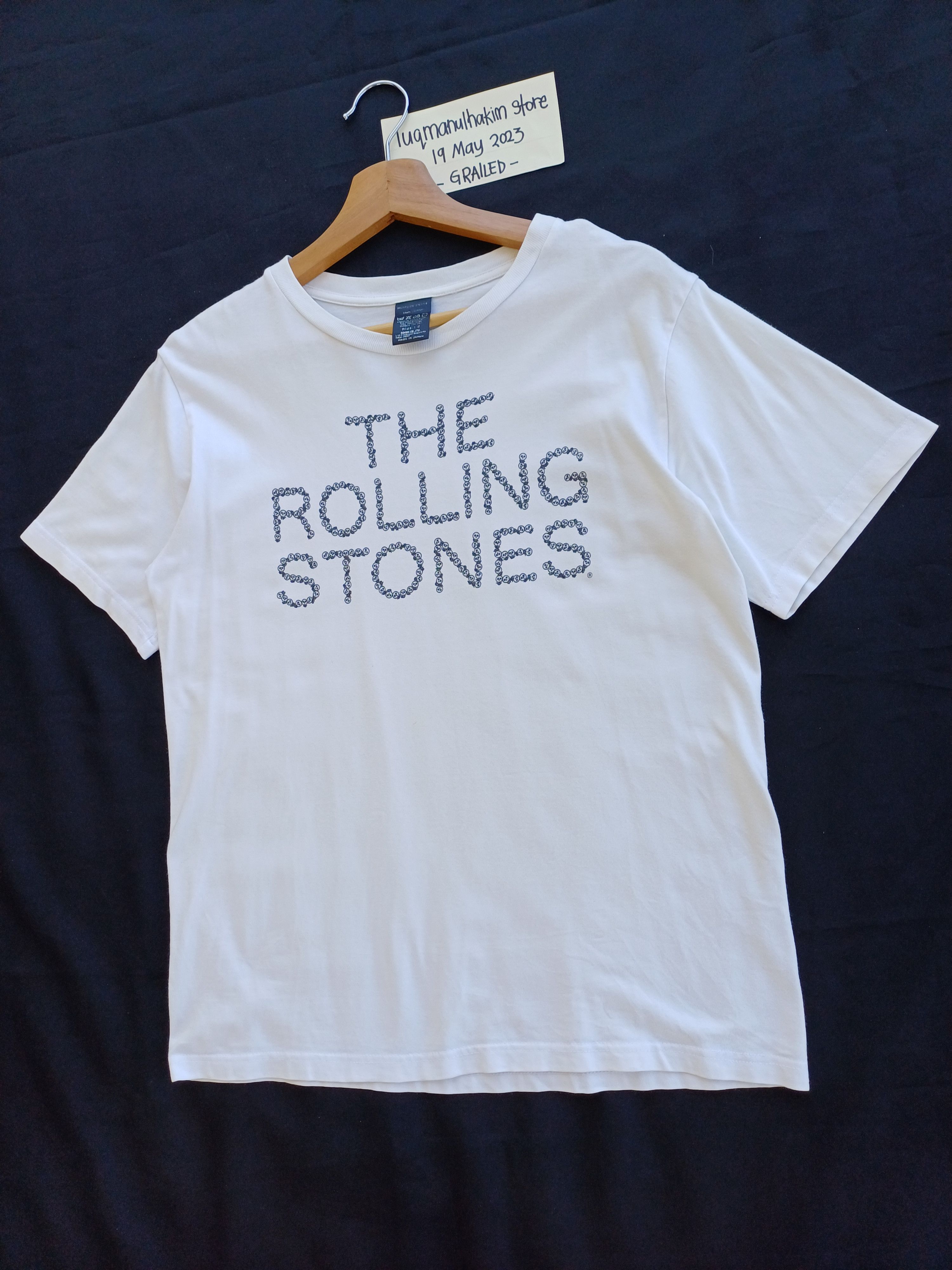 Number (N)ine Rare Vintage Number Nine x The Rolling Stones Tshirt Size US S / EU 44-46 / 1 - 3 Thumbnail