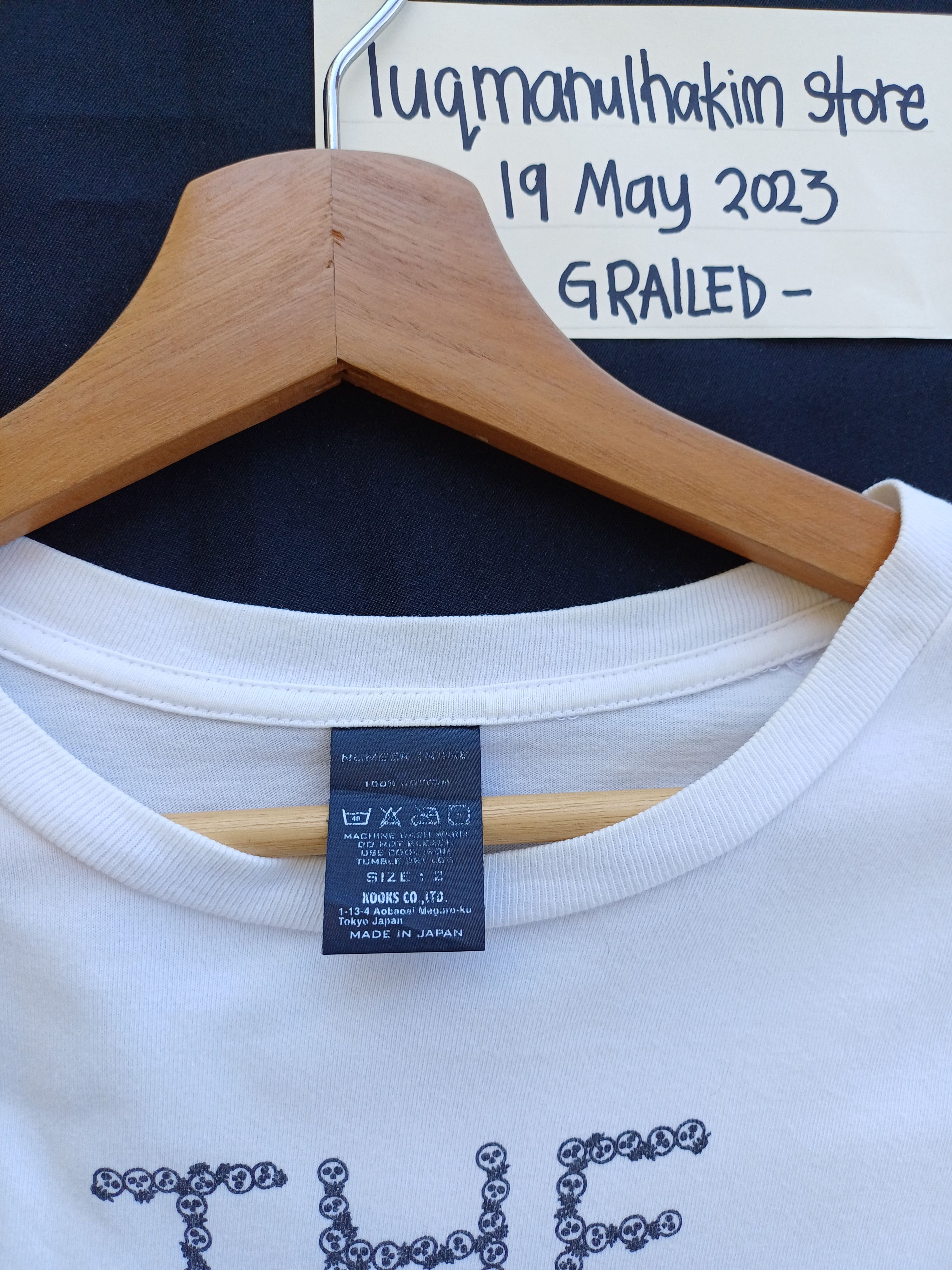 Number (N)ine Rare Vintage Number Nine x The Rolling Stones Tshirt Size US S / EU 44-46 / 1 - 8 Thumbnail
