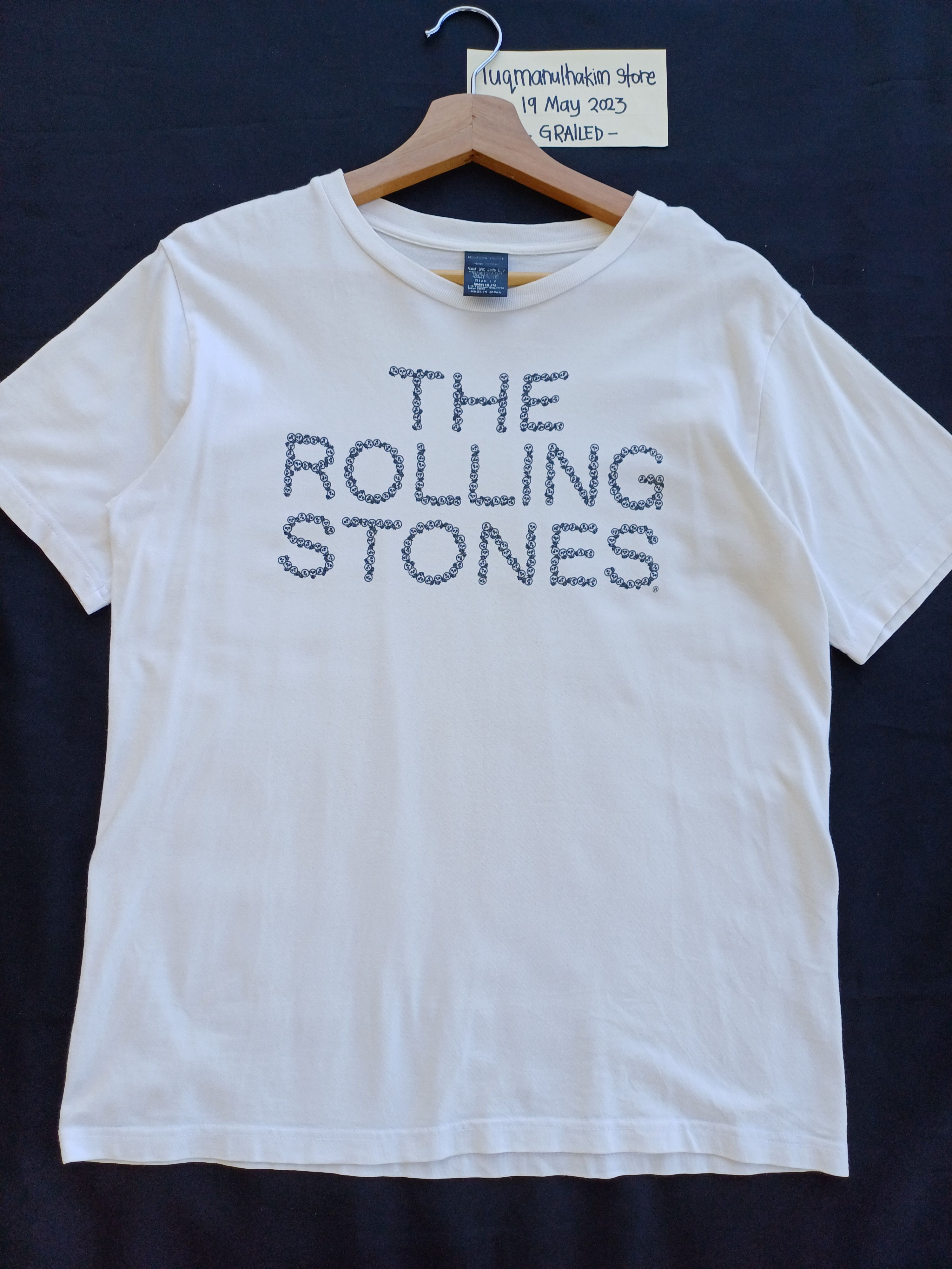 Number (N)ine Rare Vintage Number Nine x The Rolling Stones Tshirt Size US S / EU 44-46 / 1 - 2 Thumbnail