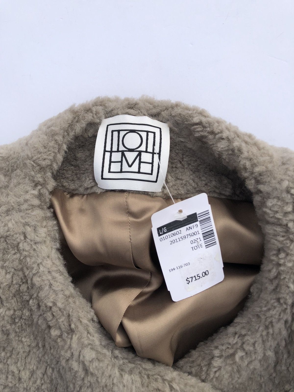 Toteme Toteme Bellac Faux Fur Teddy Jacket New With Tags Size L / US 10 / IT 46 - 5 Thumbnail